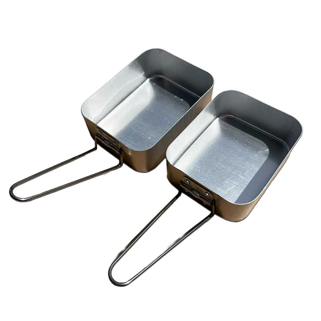 2 x Aluminium Mess Tins - Image 5