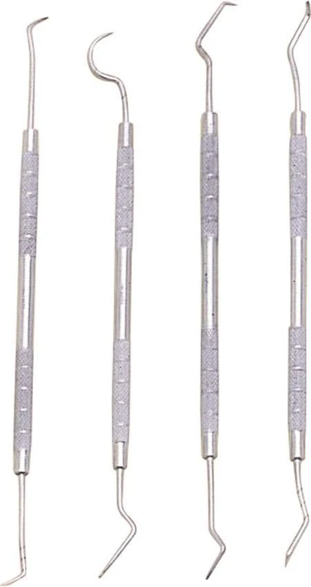 4pc Dental Dentist Pick Set - Image 3