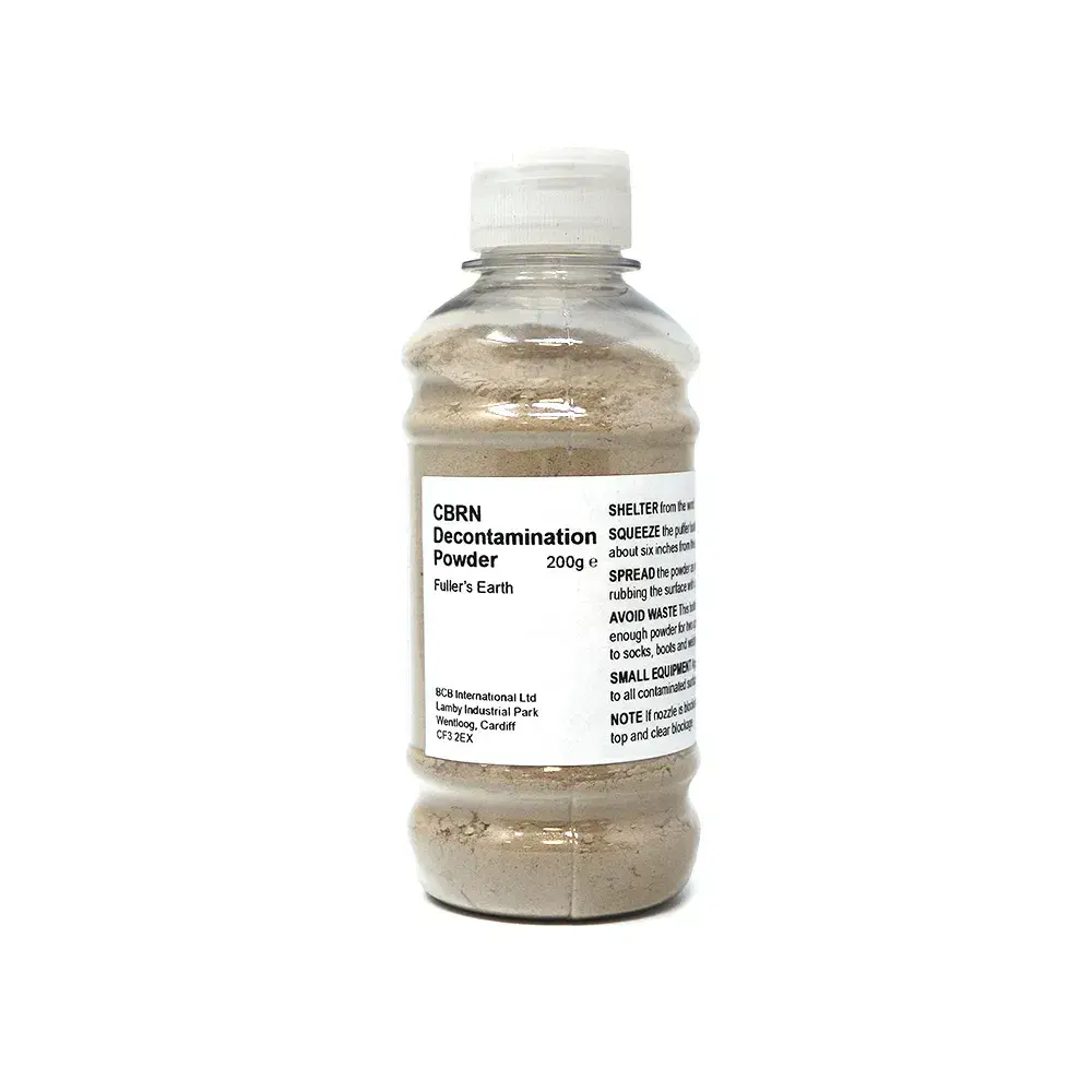 BCB Military NBC Decontamination Puffer Bottle - Fullers Earth