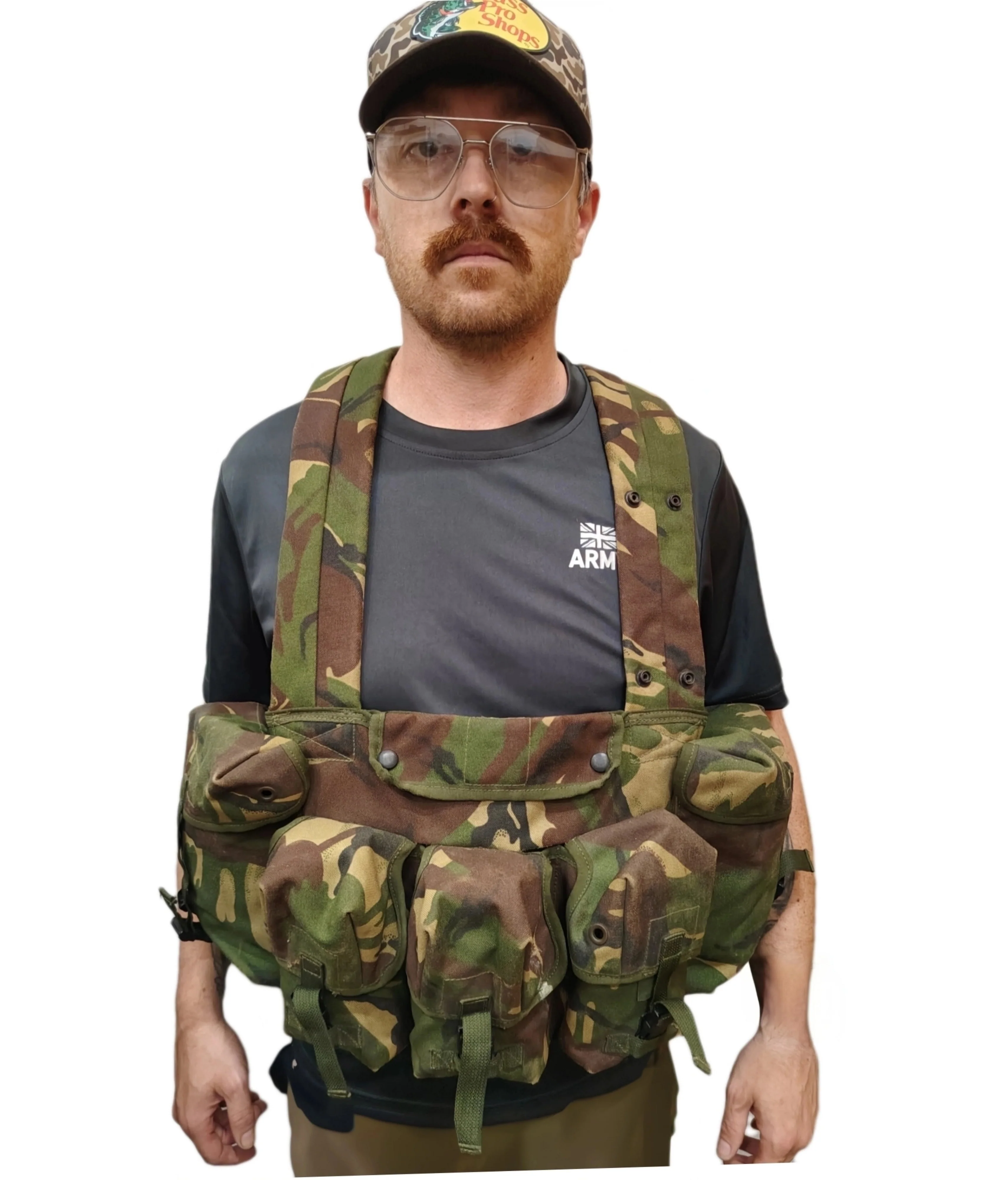 British Army IRR DPM NI Chest Webbing - SAS Issue