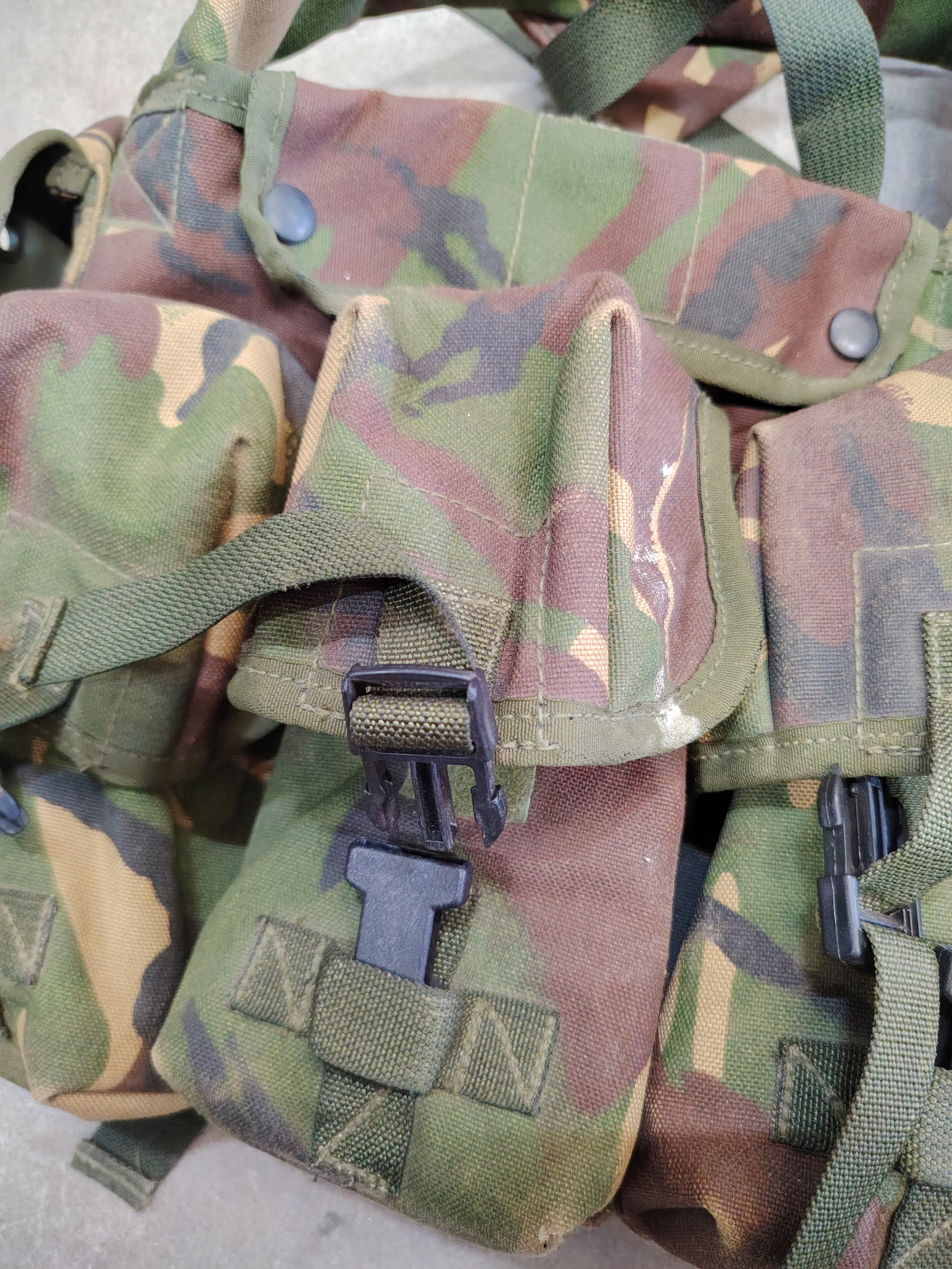 British Army IRR DPM NI Chest Webbing - SAS Issue - Image 3