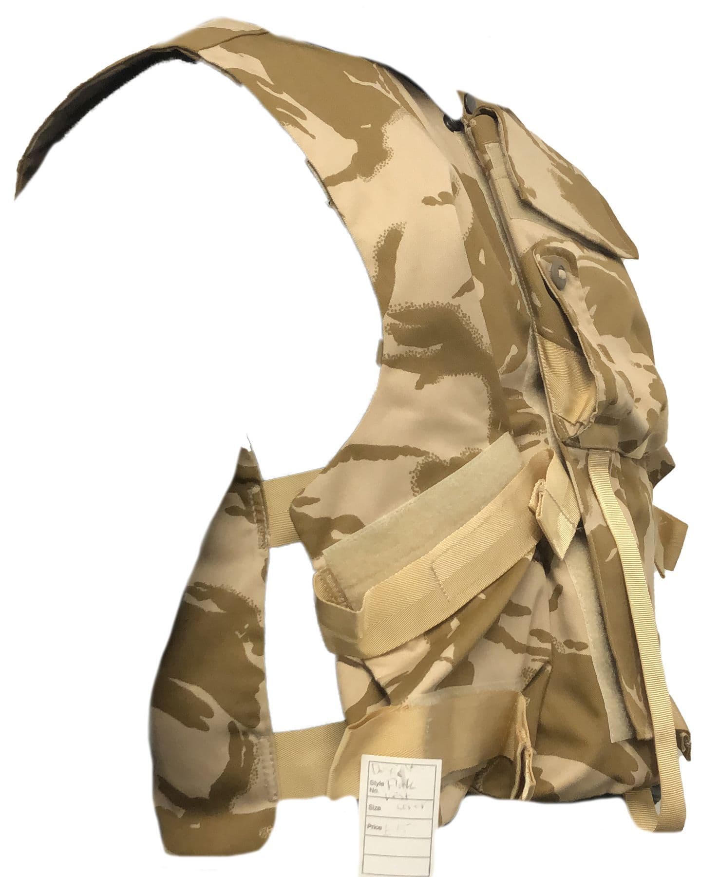 British Army Desert DPM Combat Body Armour Cover - Image 2