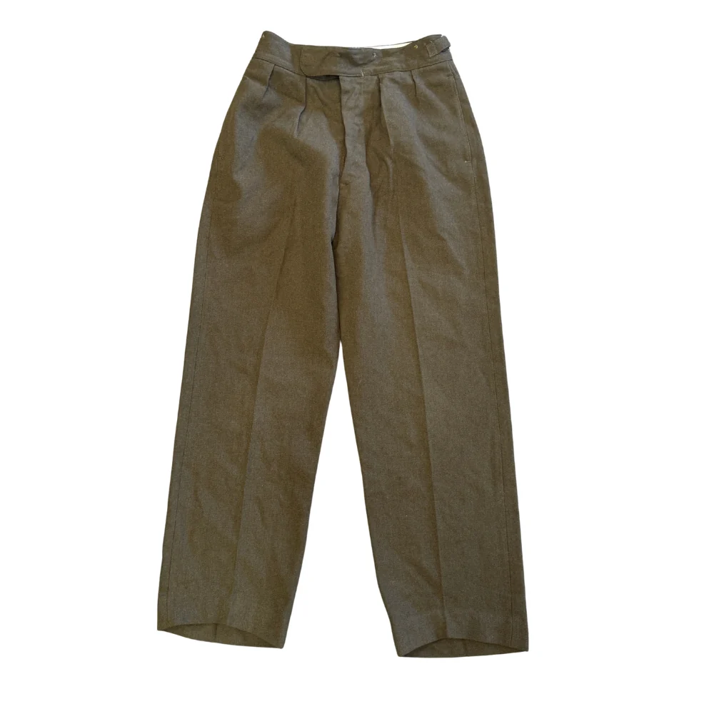 British Military Men's No.2 Dress Uniform Trousers – Khaki