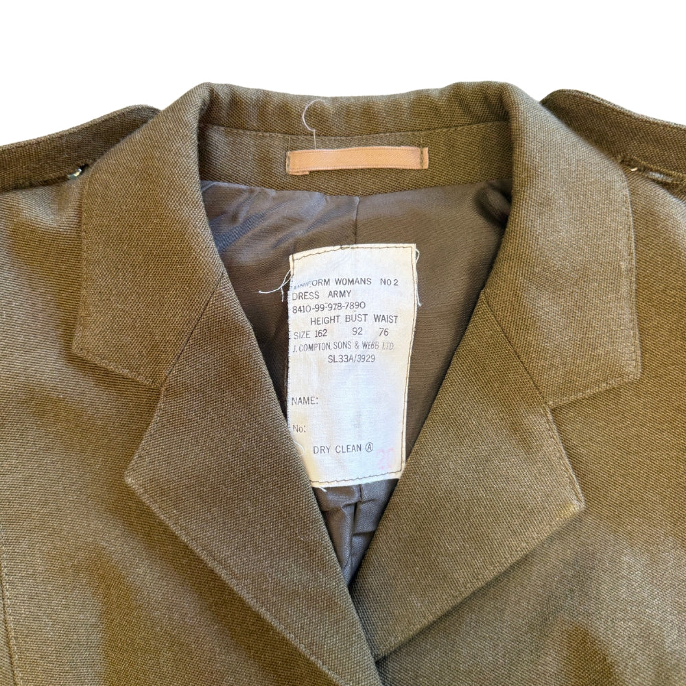 British Military Women's No.2 Dress Uniform Jacket - Khaki - Image 2