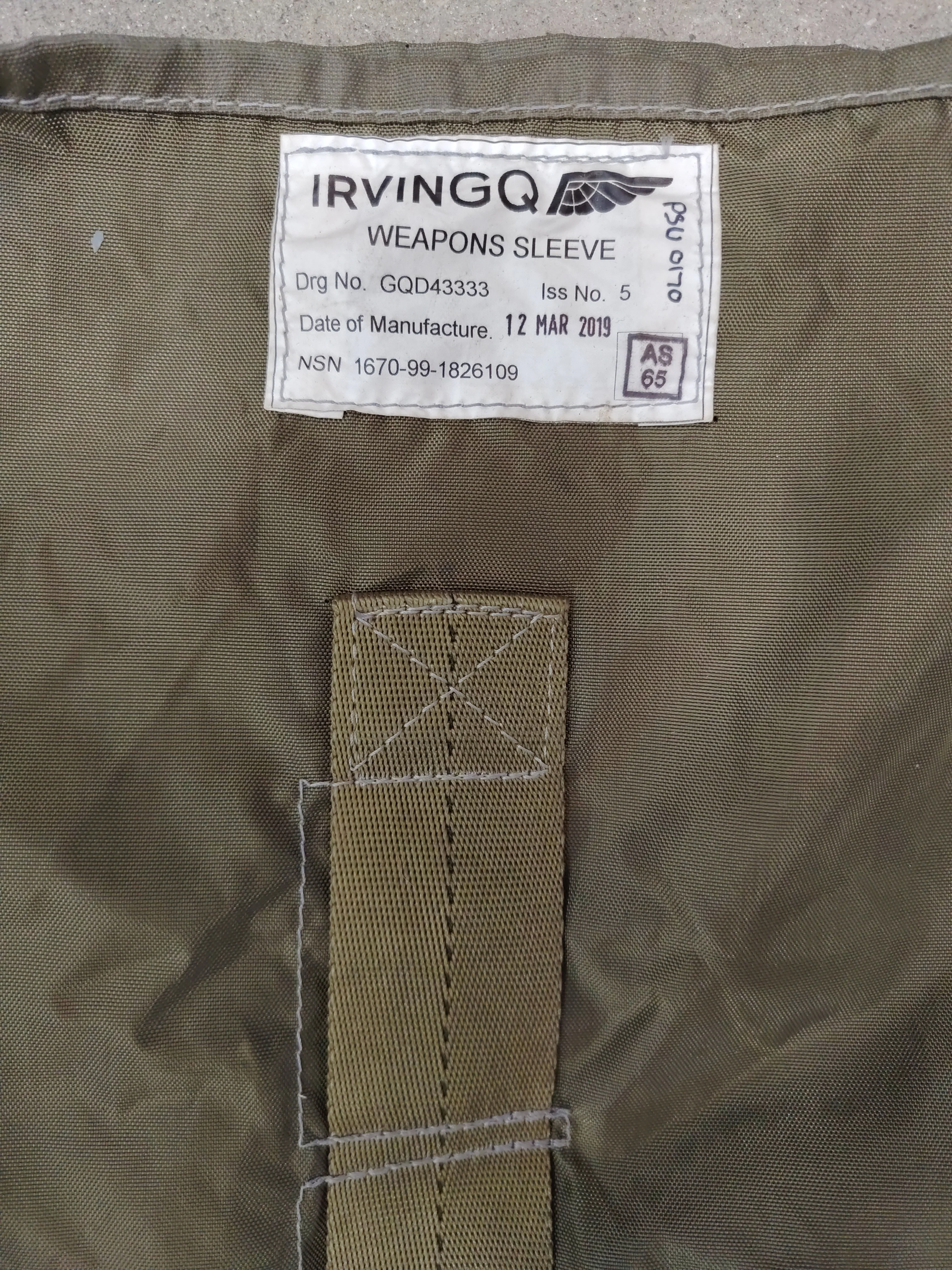 British Military Airborne Weapons Sleeve - Image 2