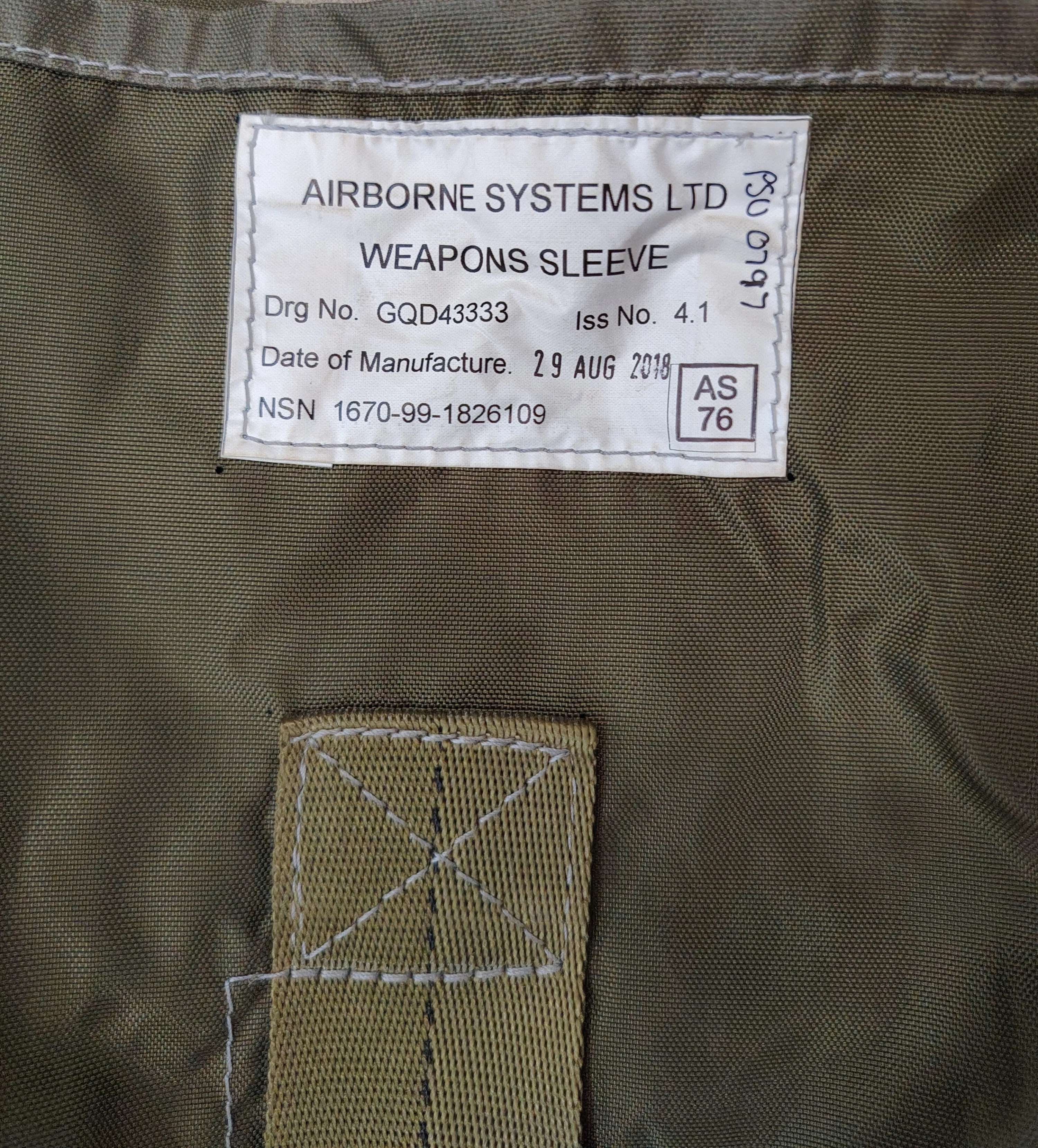 British Military Airborne Weapons Sleeve - Image 3