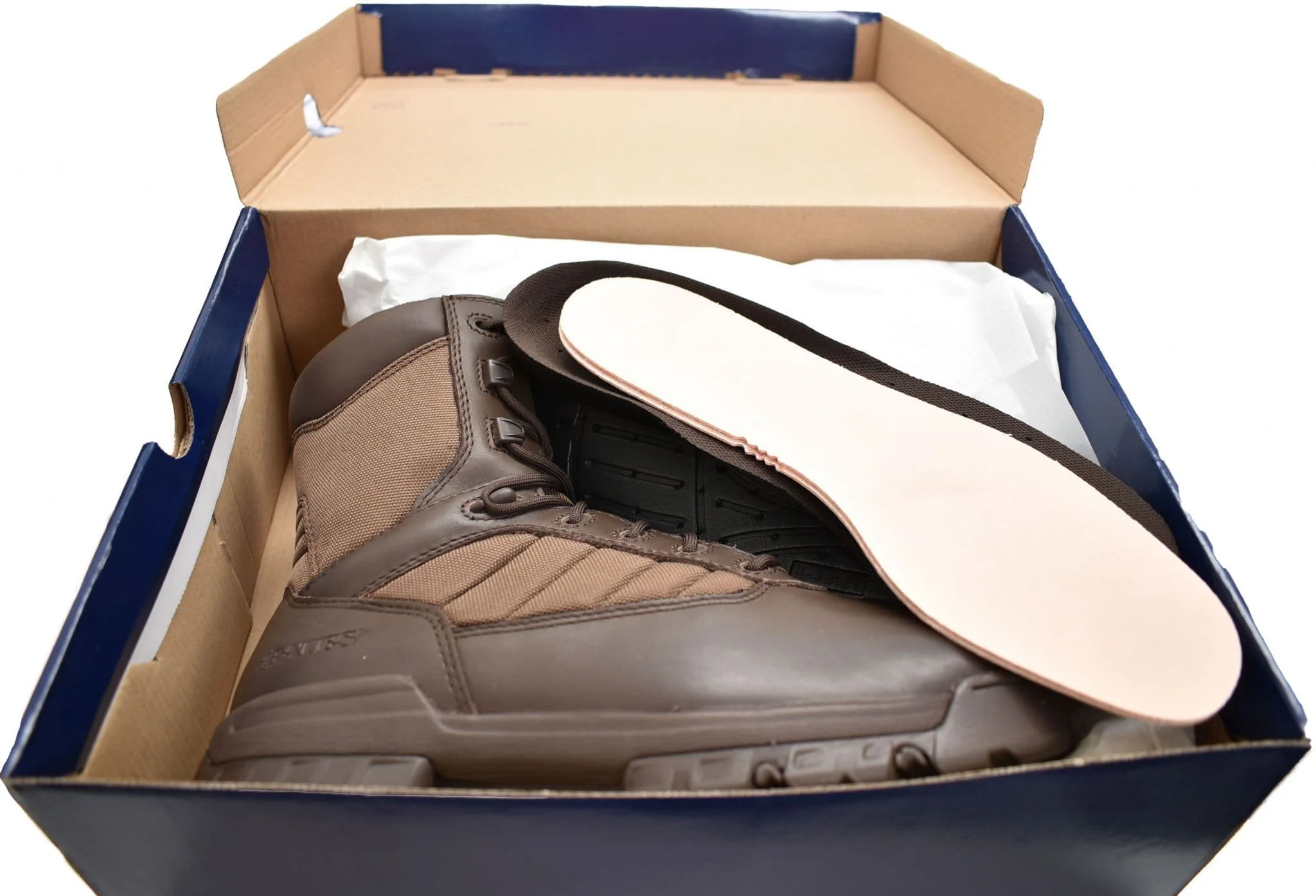 British Military Bates Brown Patrol Boots - Brand New - Image 6