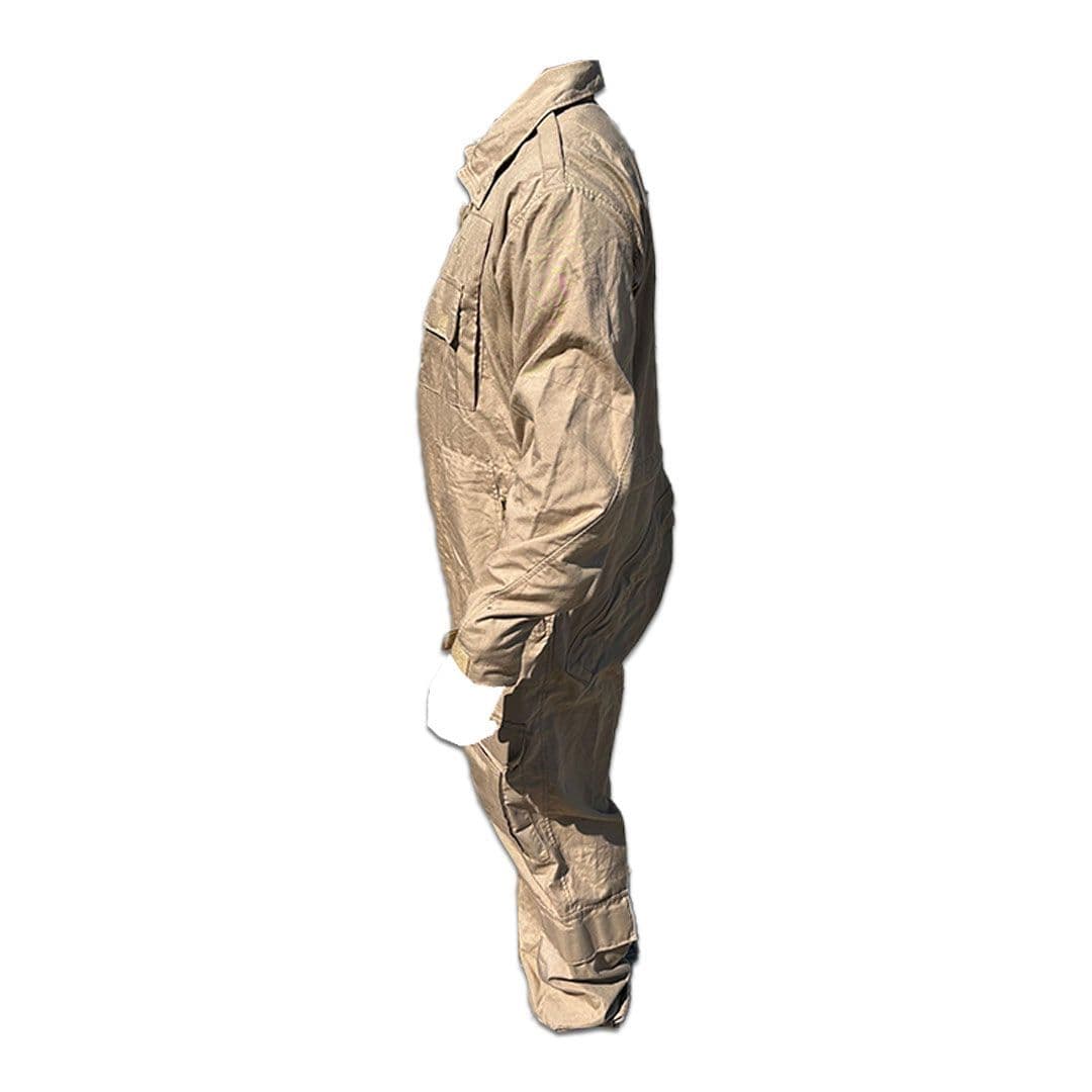 British Military Beige Armoured Fighting Vehicle (AFV) Coverall Tank Suits - Image 2