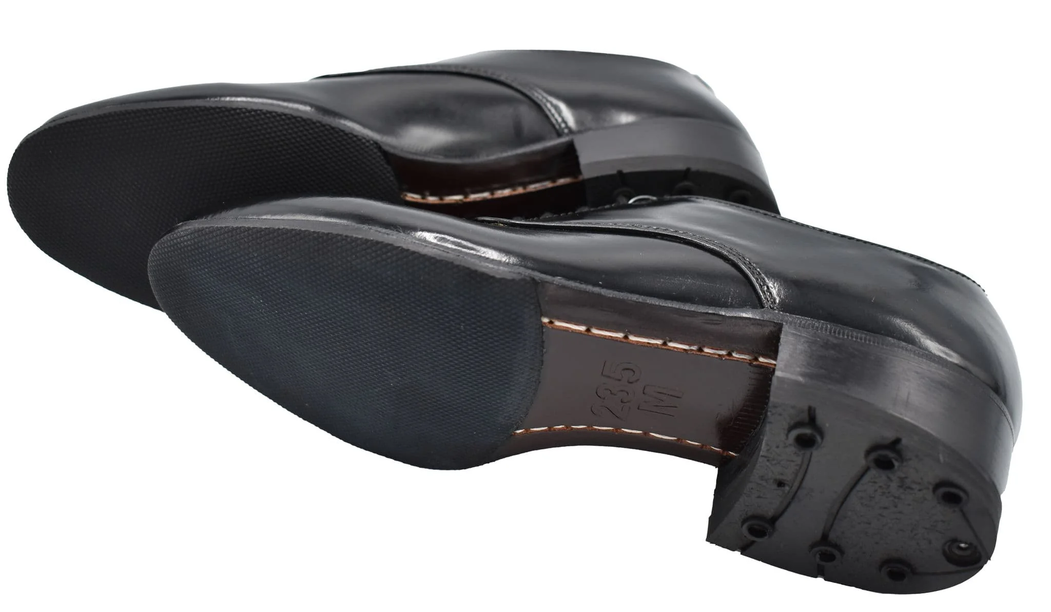 British Military Black Leather Women's Gibson Shoe - Image 4