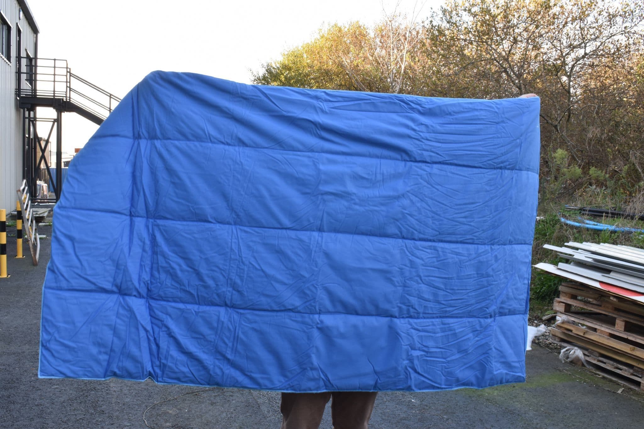 British Military Blue Navy Barracks Duvet - Image 5
