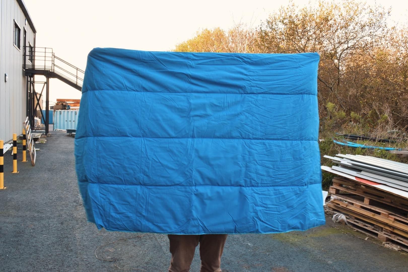 British Military Blue Navy Barracks Duvet - Image 6