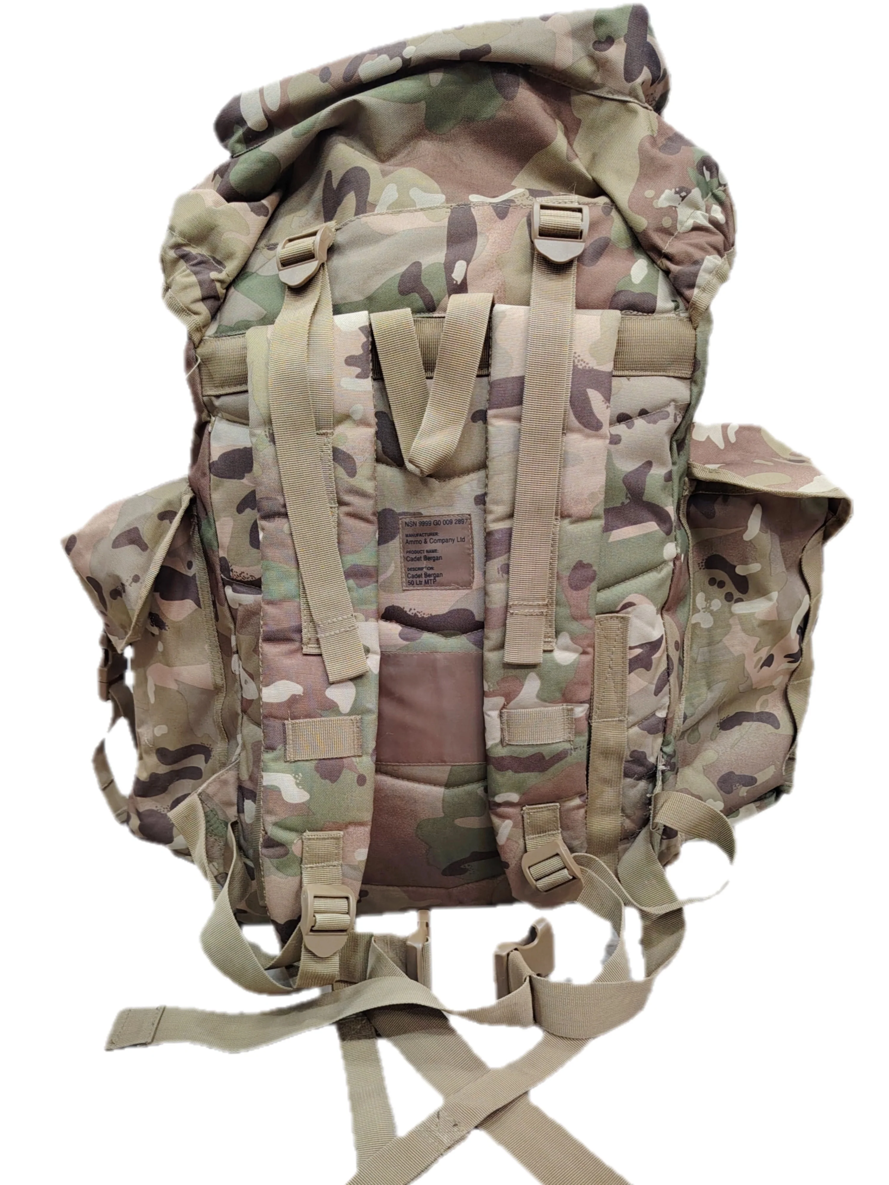 British Military Cadet 50L MTP Bergen - Image 2