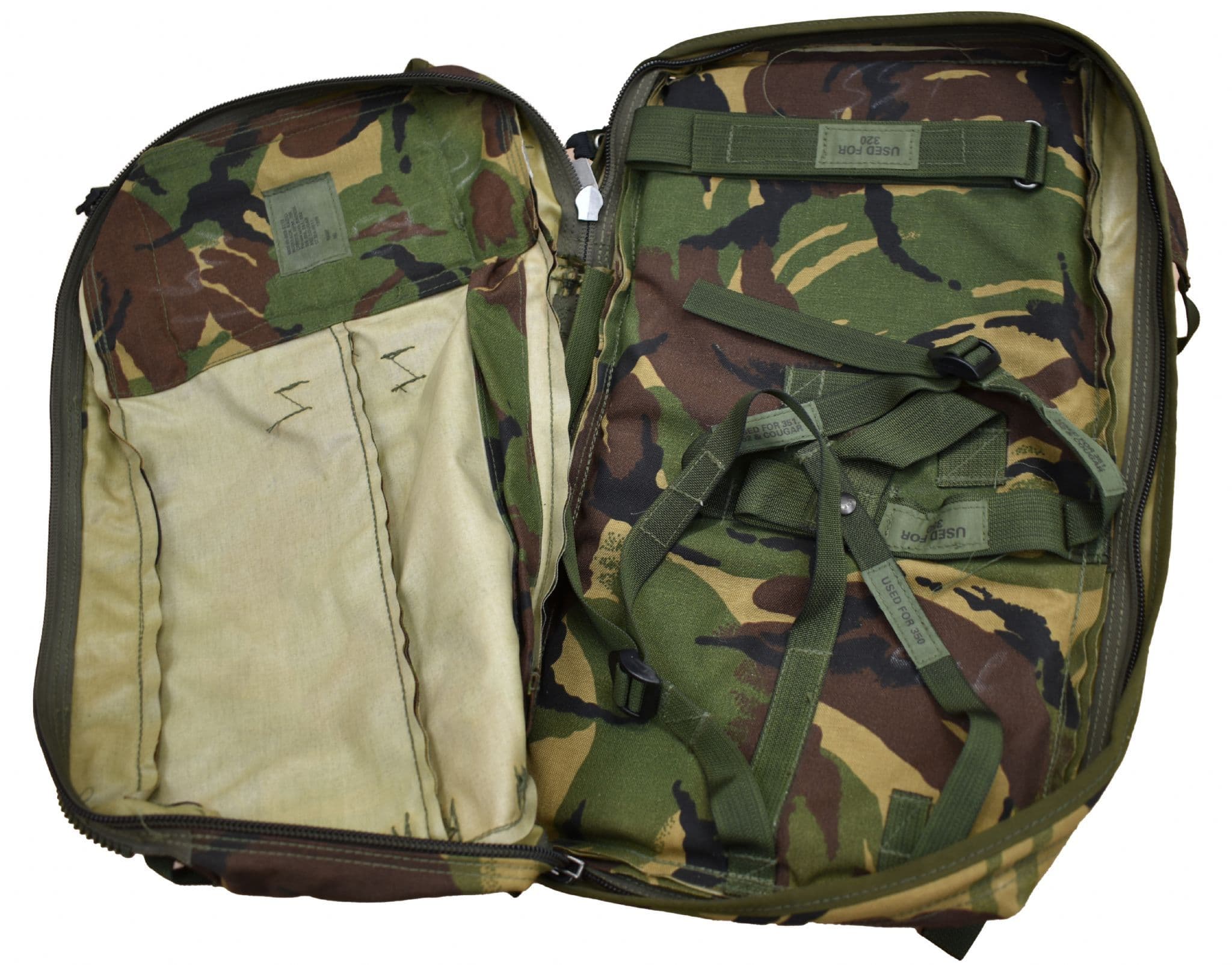 British Military DPM Dual Radio Carrier Rucksack 40L - Image 3