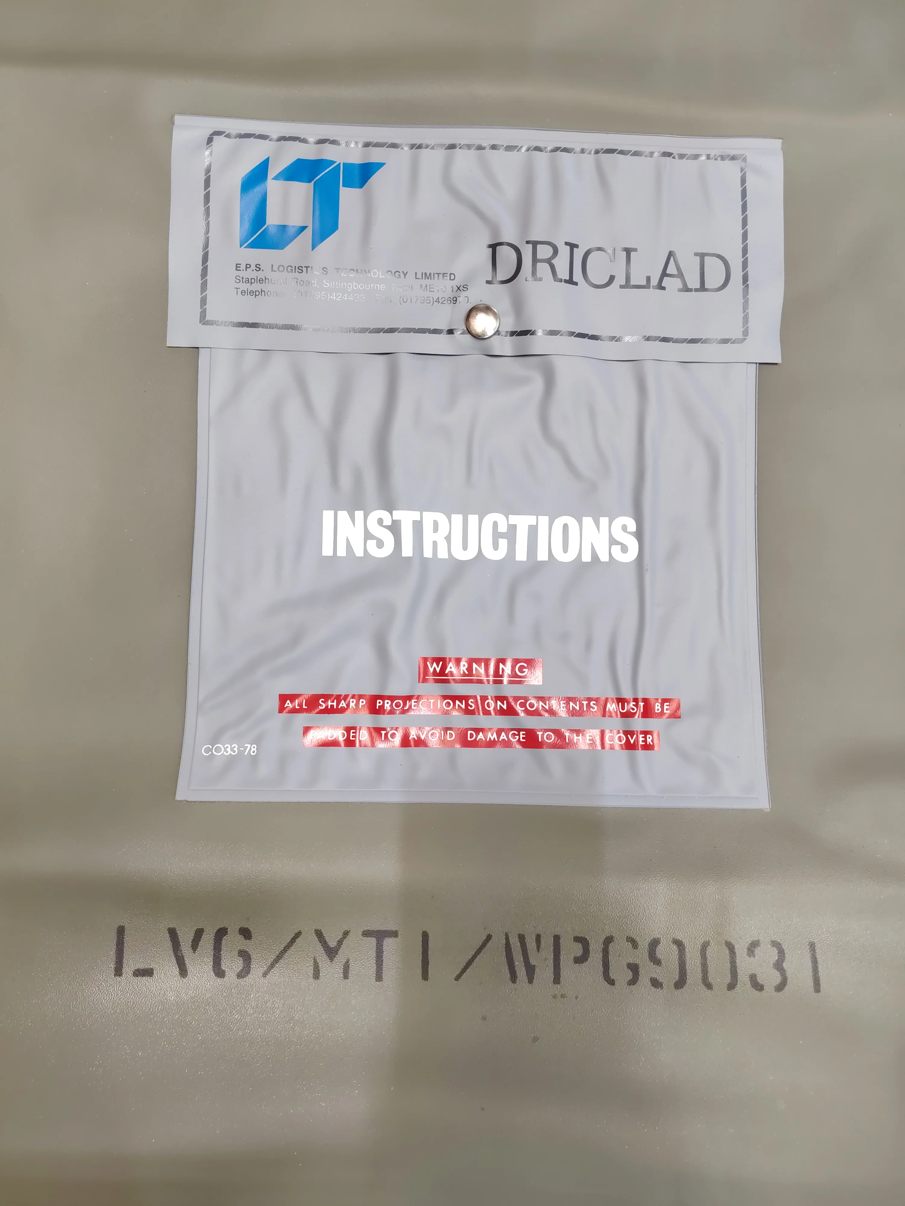 British Military DRICLAD Waterproof Green HD Dry Bag - XL - Image 2