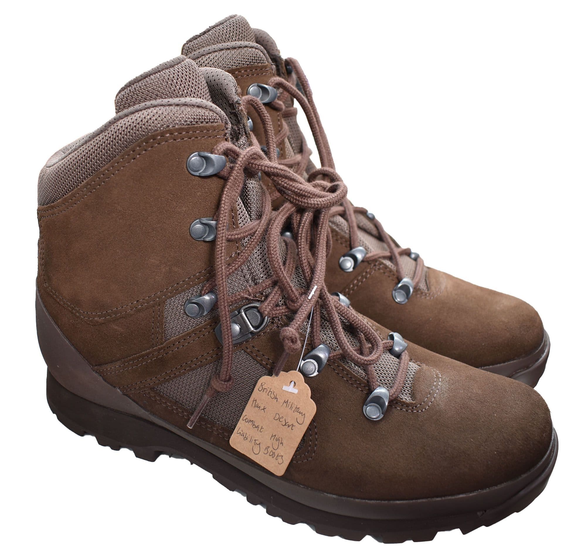 British Military Haix Desert Combat High Liability Boots - Image 4