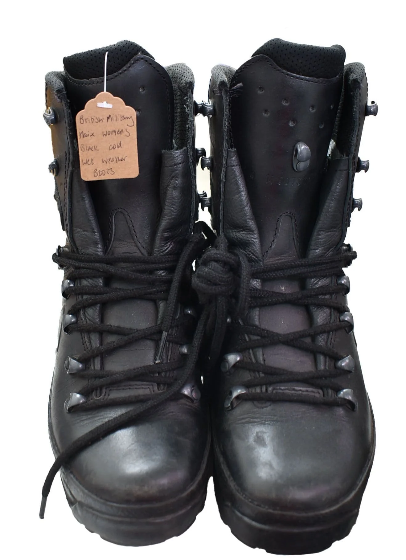 British Military Haix Women's Black Cold Wet Weather Boots - Image 2
