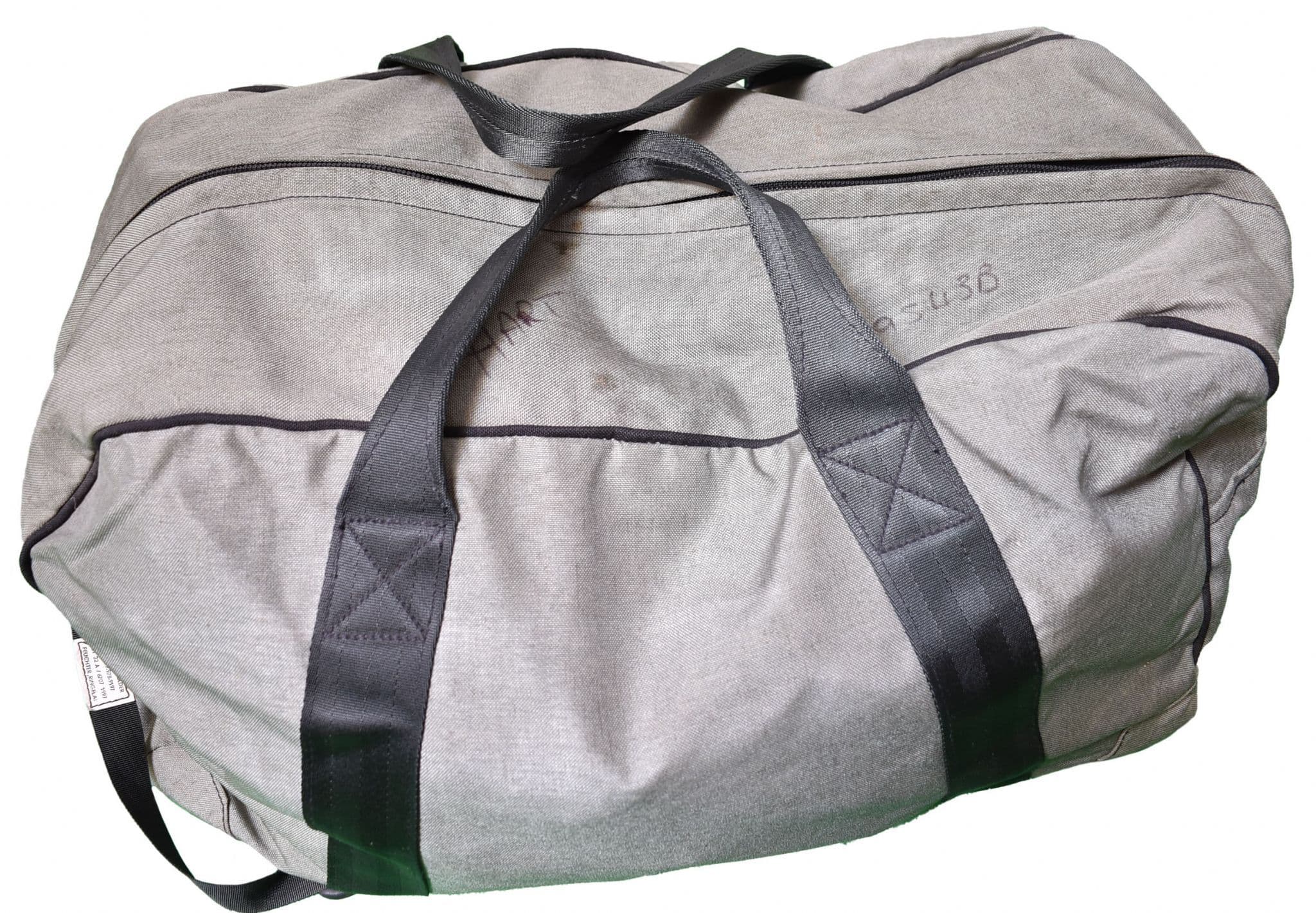 British Military Heavy Duty Canvas Holdall - Grey - Image 2