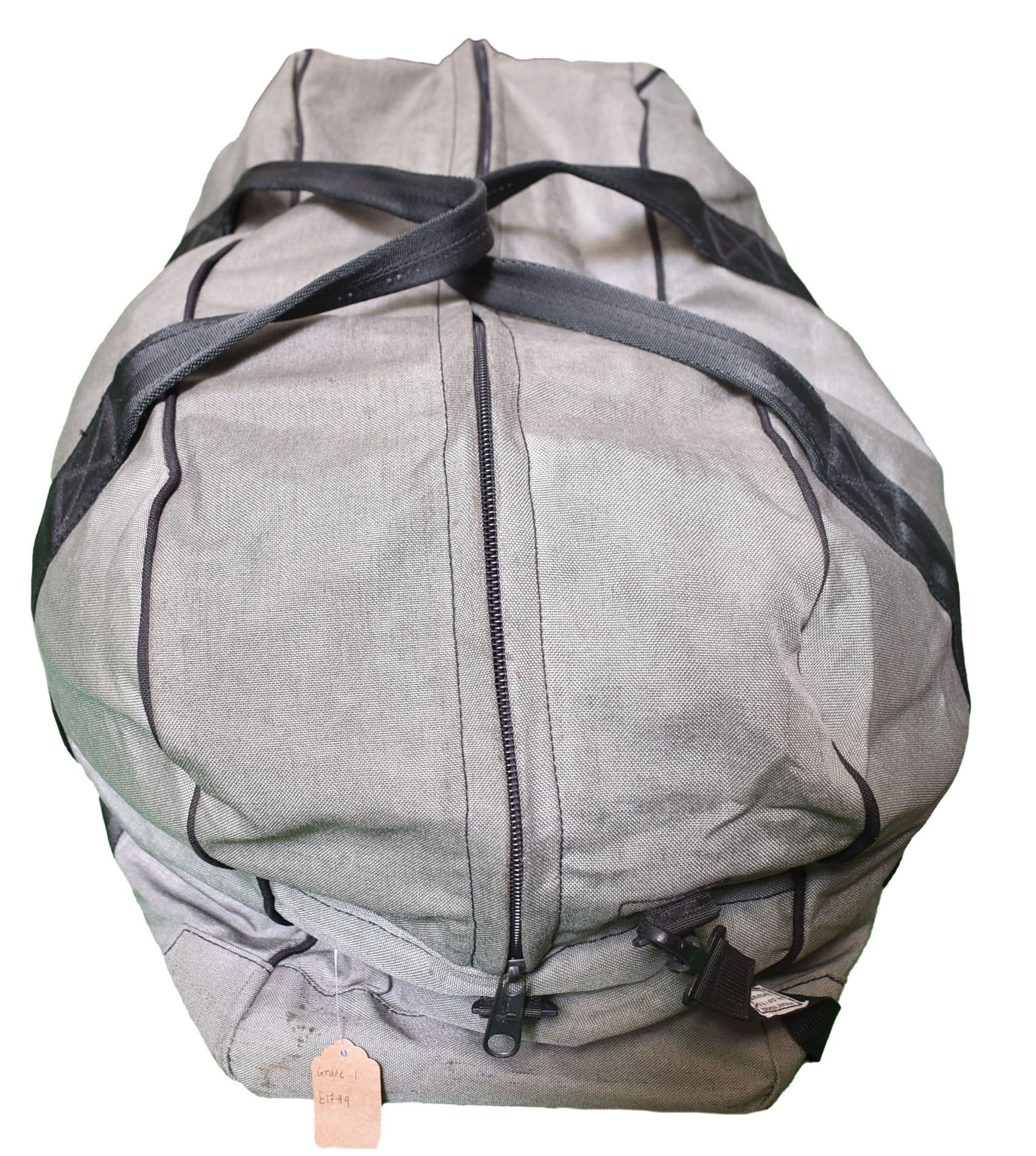 British Military Heavy Duty Canvas Holdall - Grey - Image 3