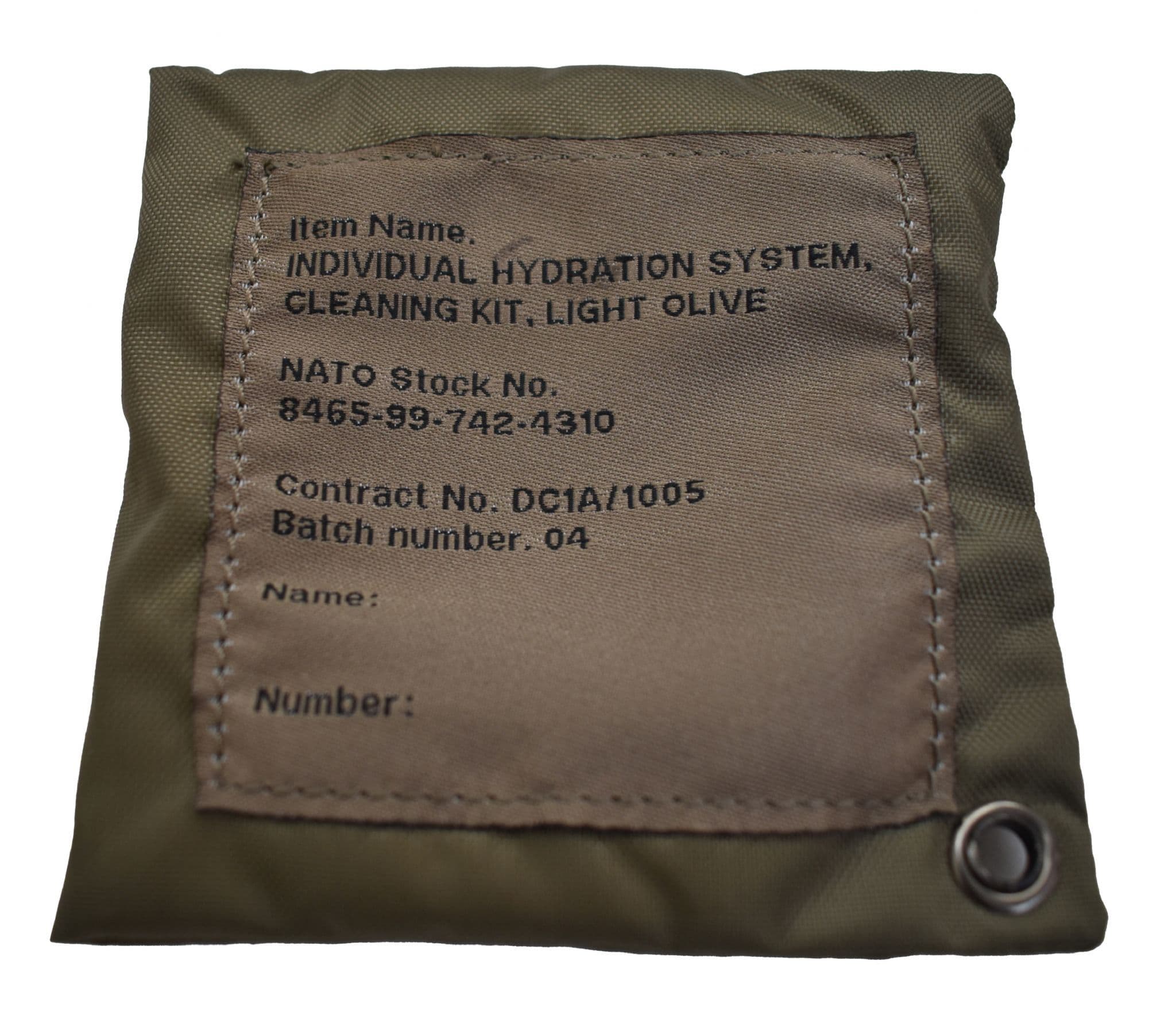 British Military Individual Hydration System Cleaning Kit - Light Olive - Image 2