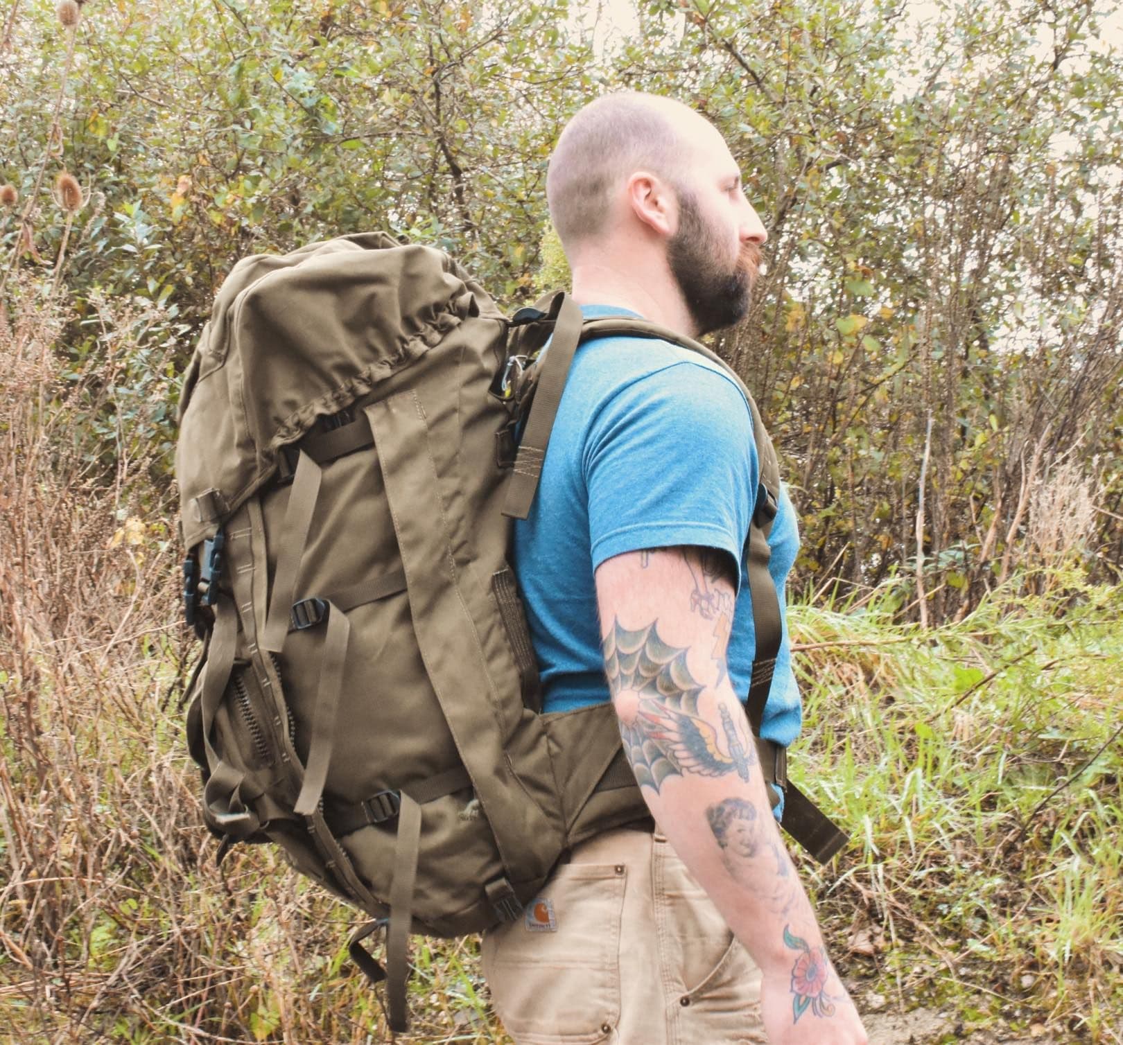 British Military Infantry Bergen Rucksack - Olive Green - Image 12