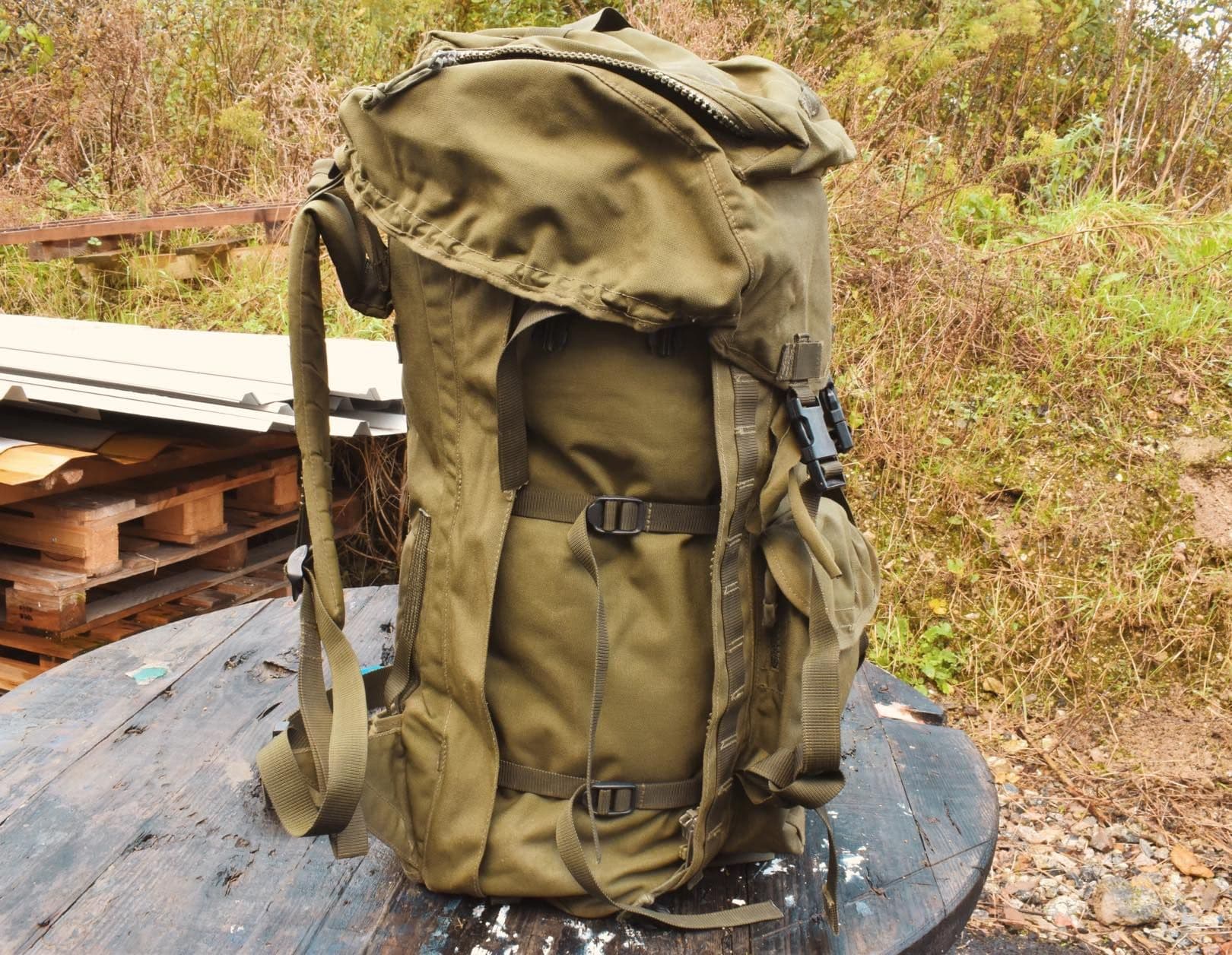 British Military Infantry Bergen Rucksack - Olive Green - Image 15