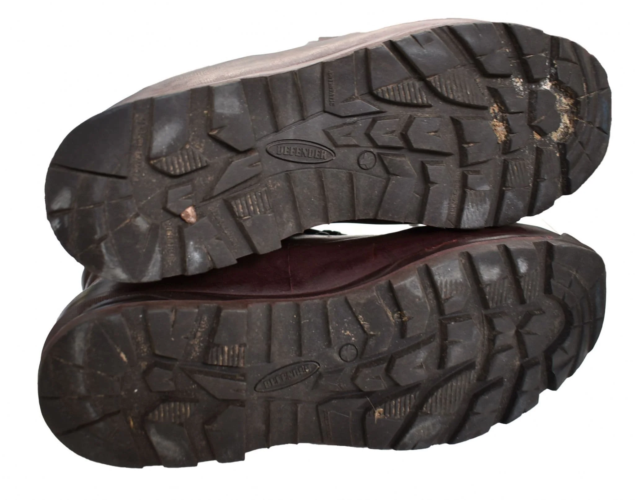 British Military Iturri Cold Wet Weather Brown Leather Combat Boots - Image 4