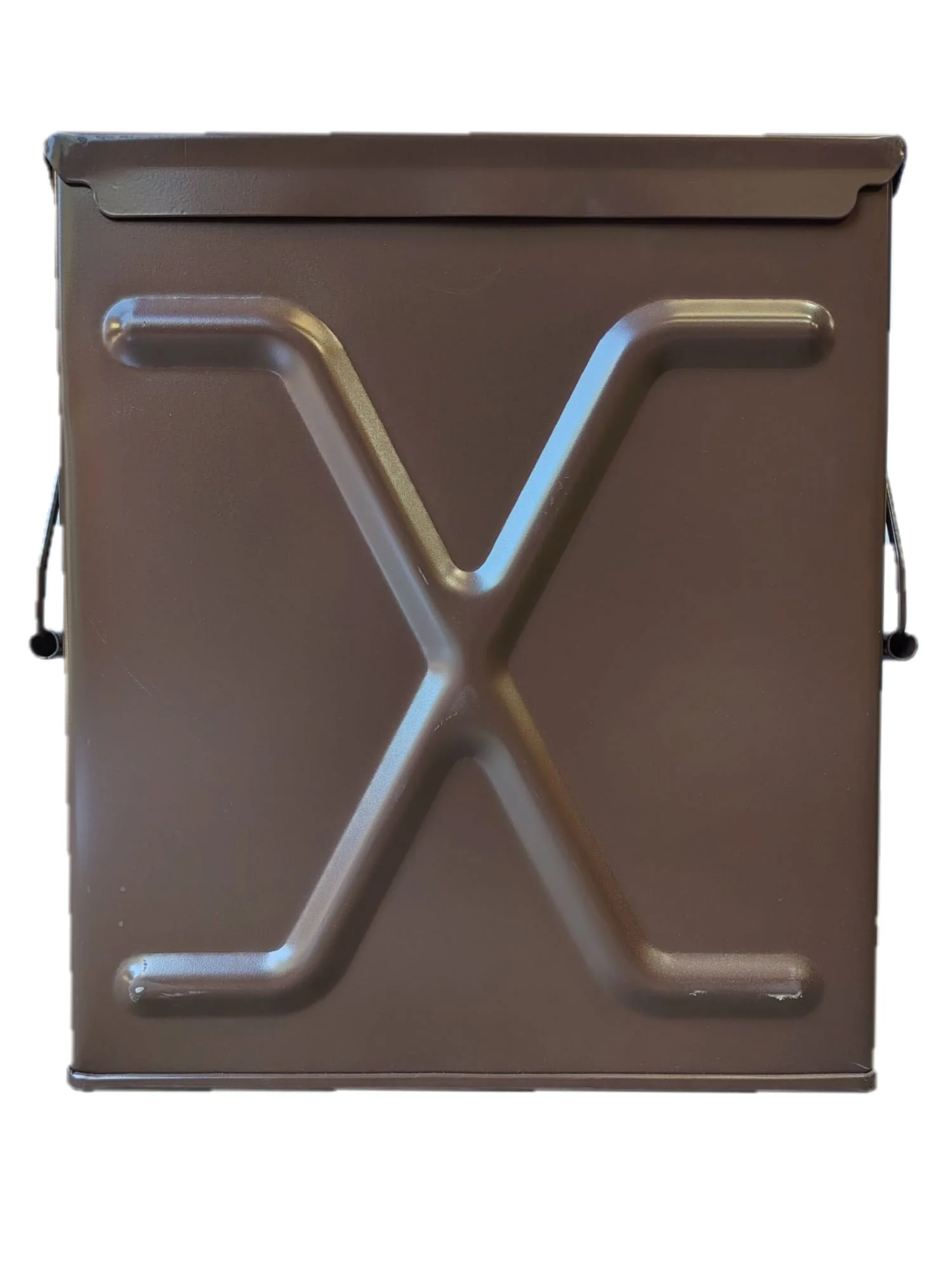 British Military Large L17A1 brown Ammo Box. - Image 2