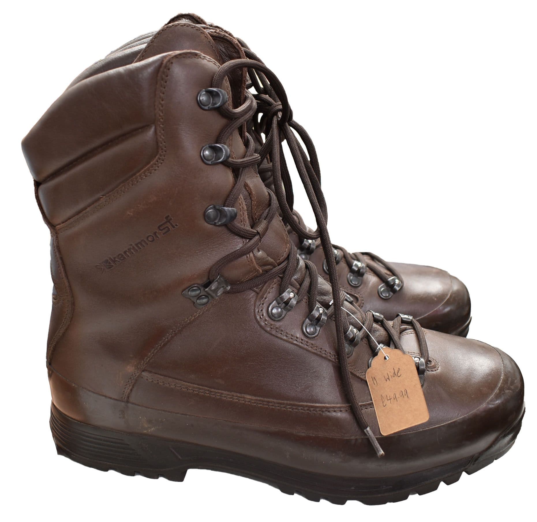 British Military Men's Karrimor SF Combat Cold Wet Weather Brown Boots - Image 4