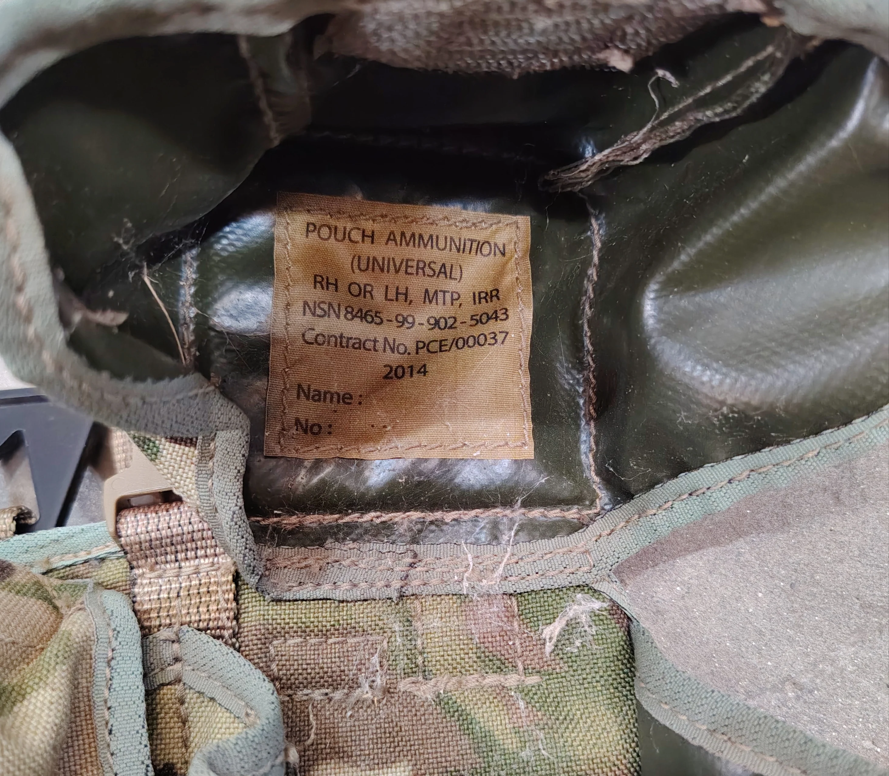 British Military MTP Double Ammunition PLCE Pouch - Image 3