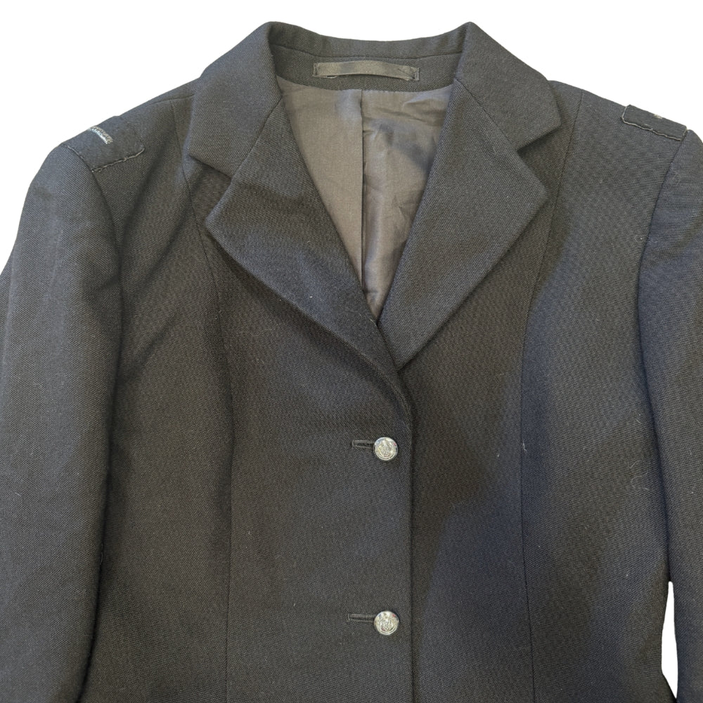 British Military North Yorkshire Fire Brigade Black Dress Jacket - Image 2