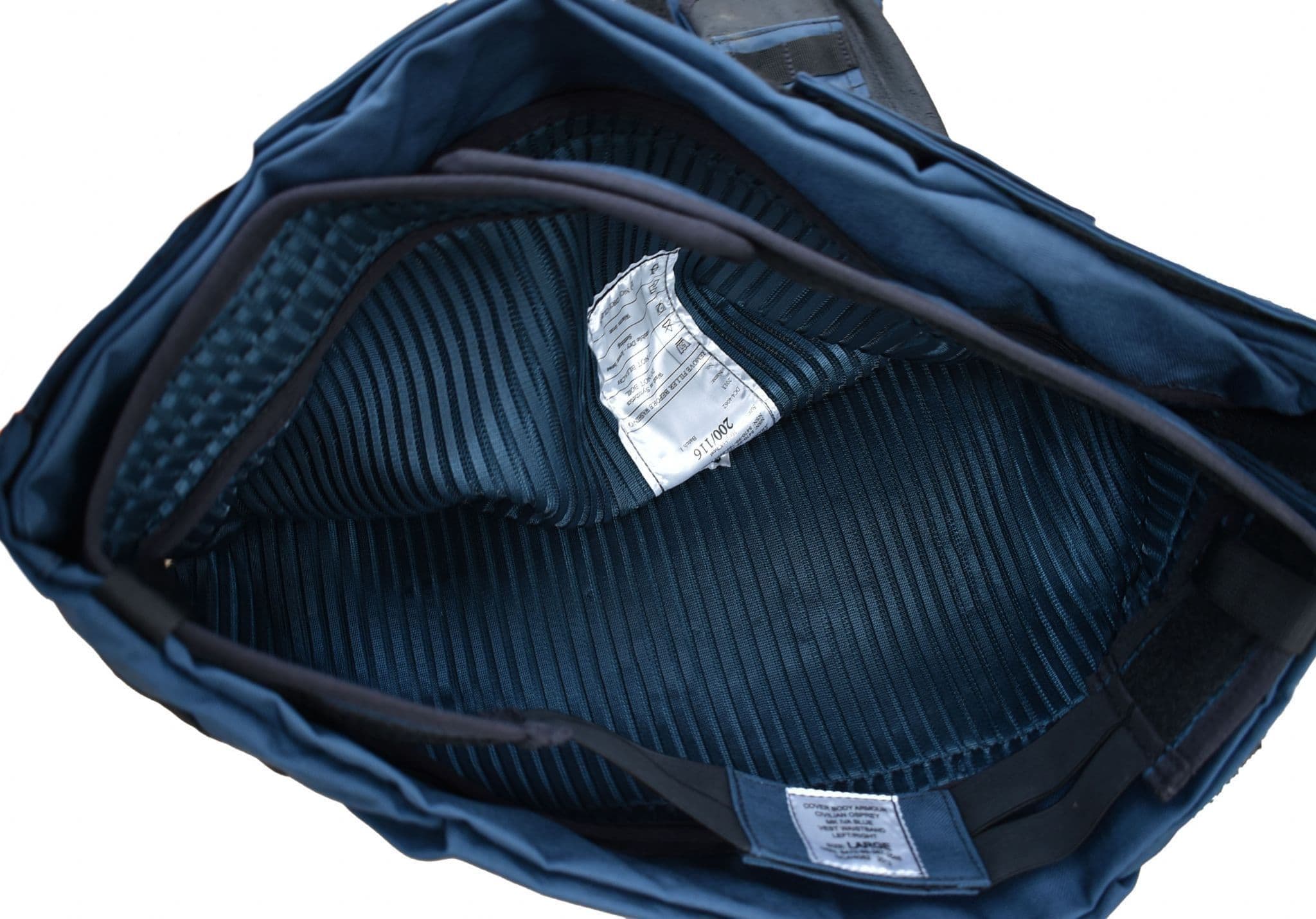 British Military Osprey MK4 Blue Civilian Body Armour Cover - Image 8