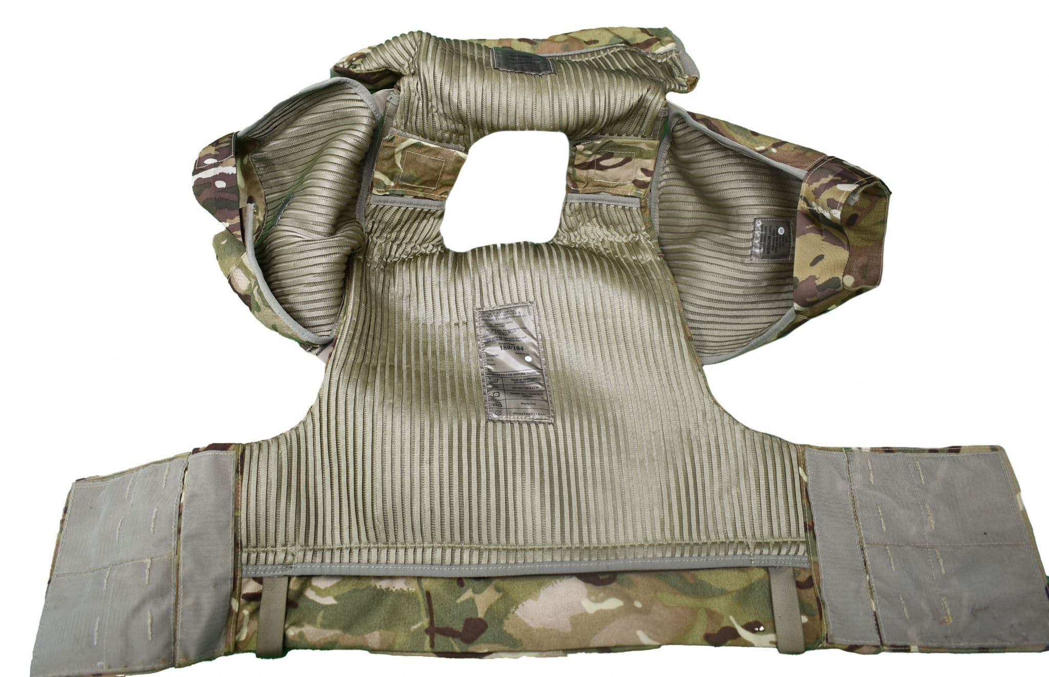 British Military Osprey MK4A MTP Body Armour Vest With Sleeves - Image 7