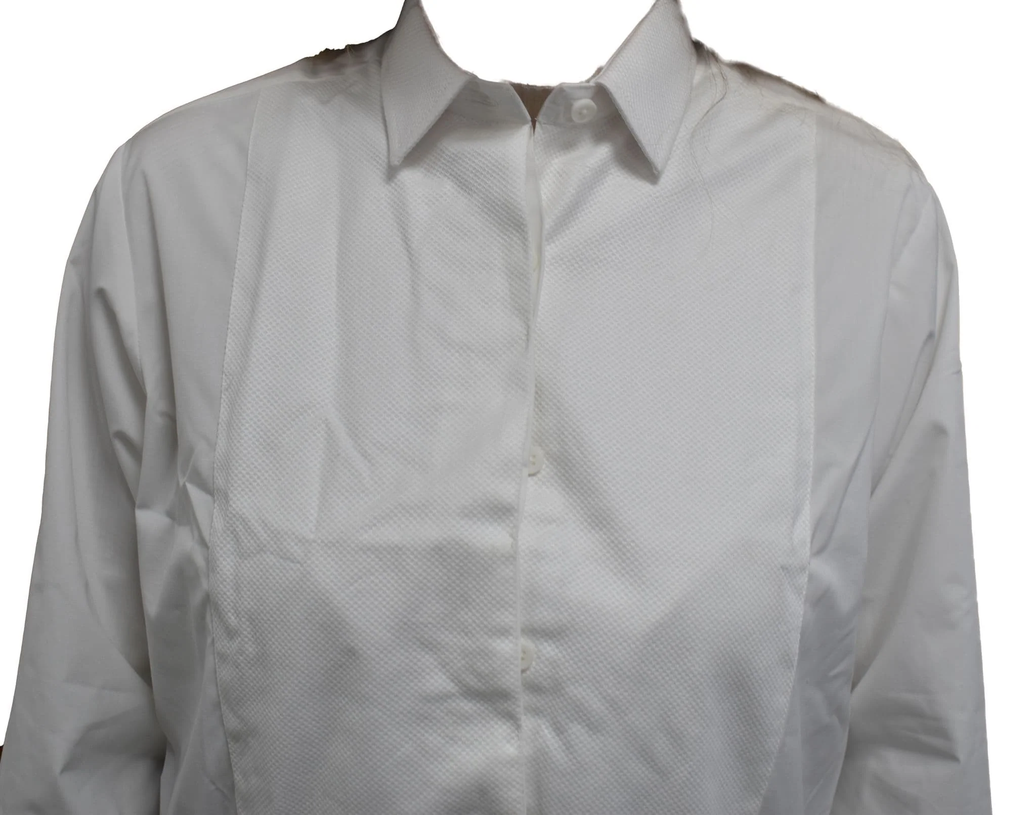 British Military Surplus Women's 2 Officer Long Sleeve White Dress Shirt - Image 2