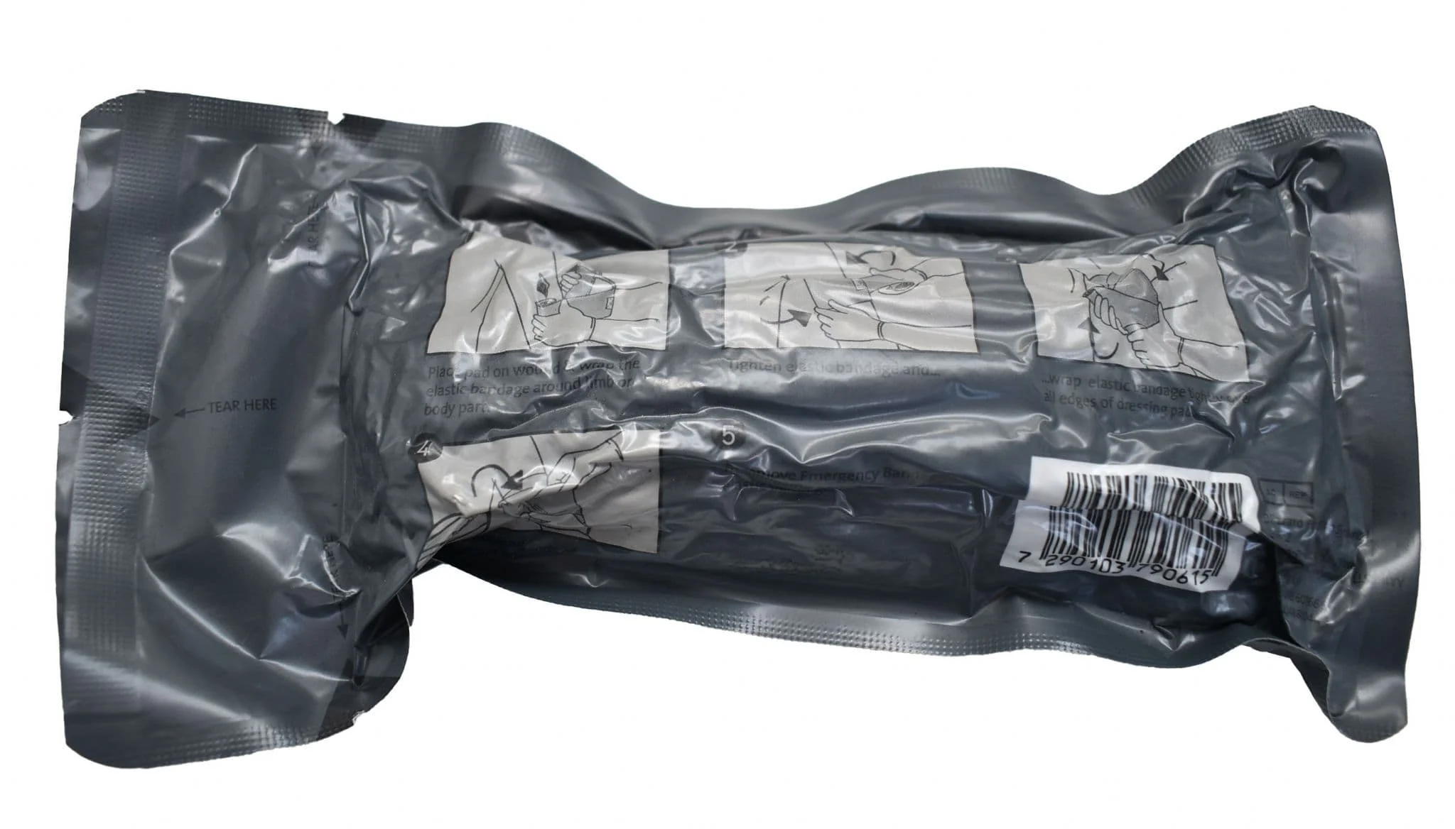 British Military The Emergency Bandage Trauma Wound Dressing 6in - Image 3