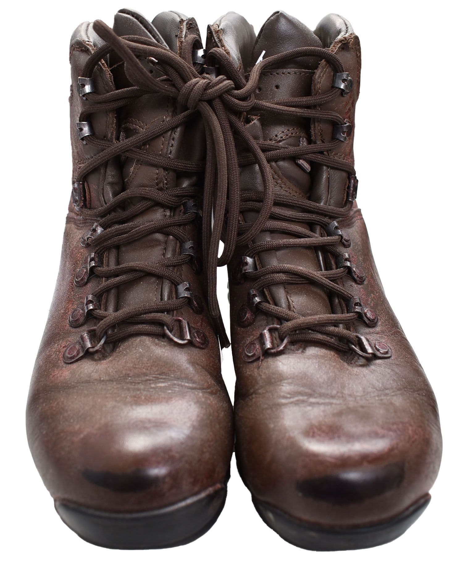 British Military Women's Iturri Brown Leather Patrol Boots - Image 3