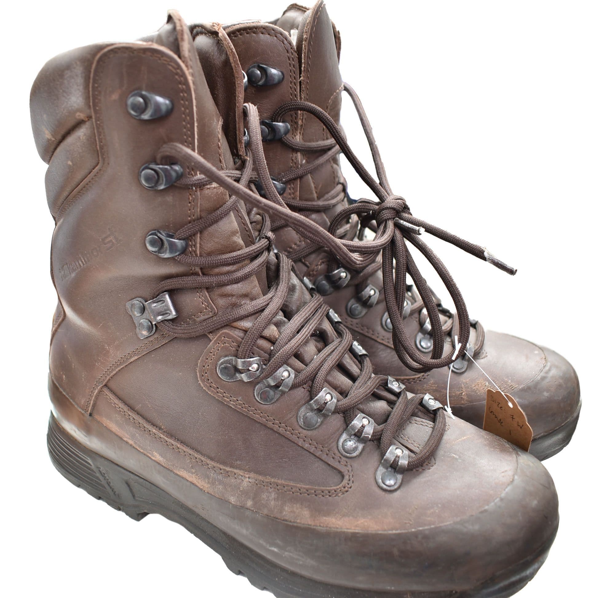 British Military Women's Karrimor SF Combat Cold Wet Weather Brown Boots - Image 4