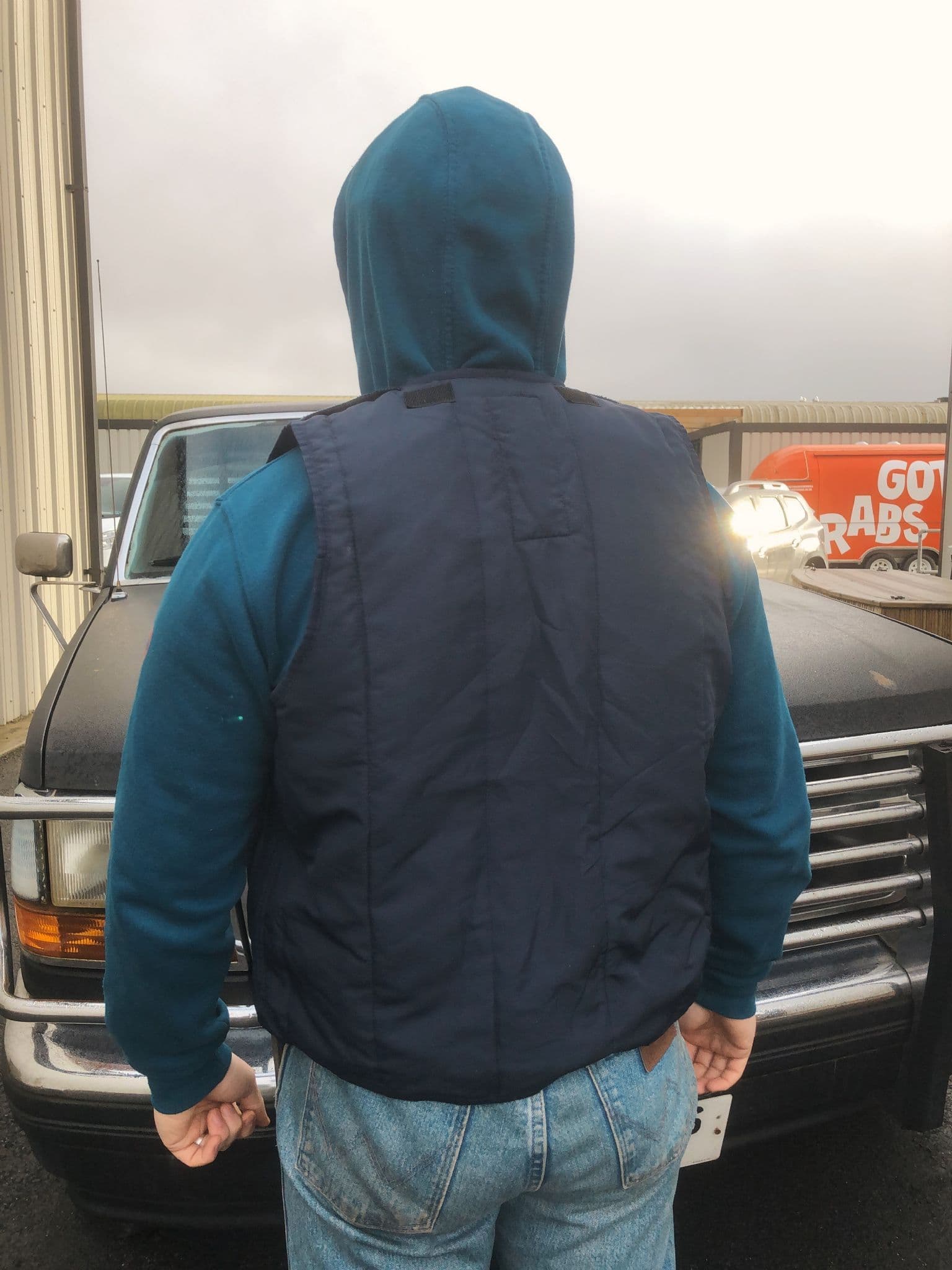 British RAF Jacket Liner - Navy Blue - Image 8