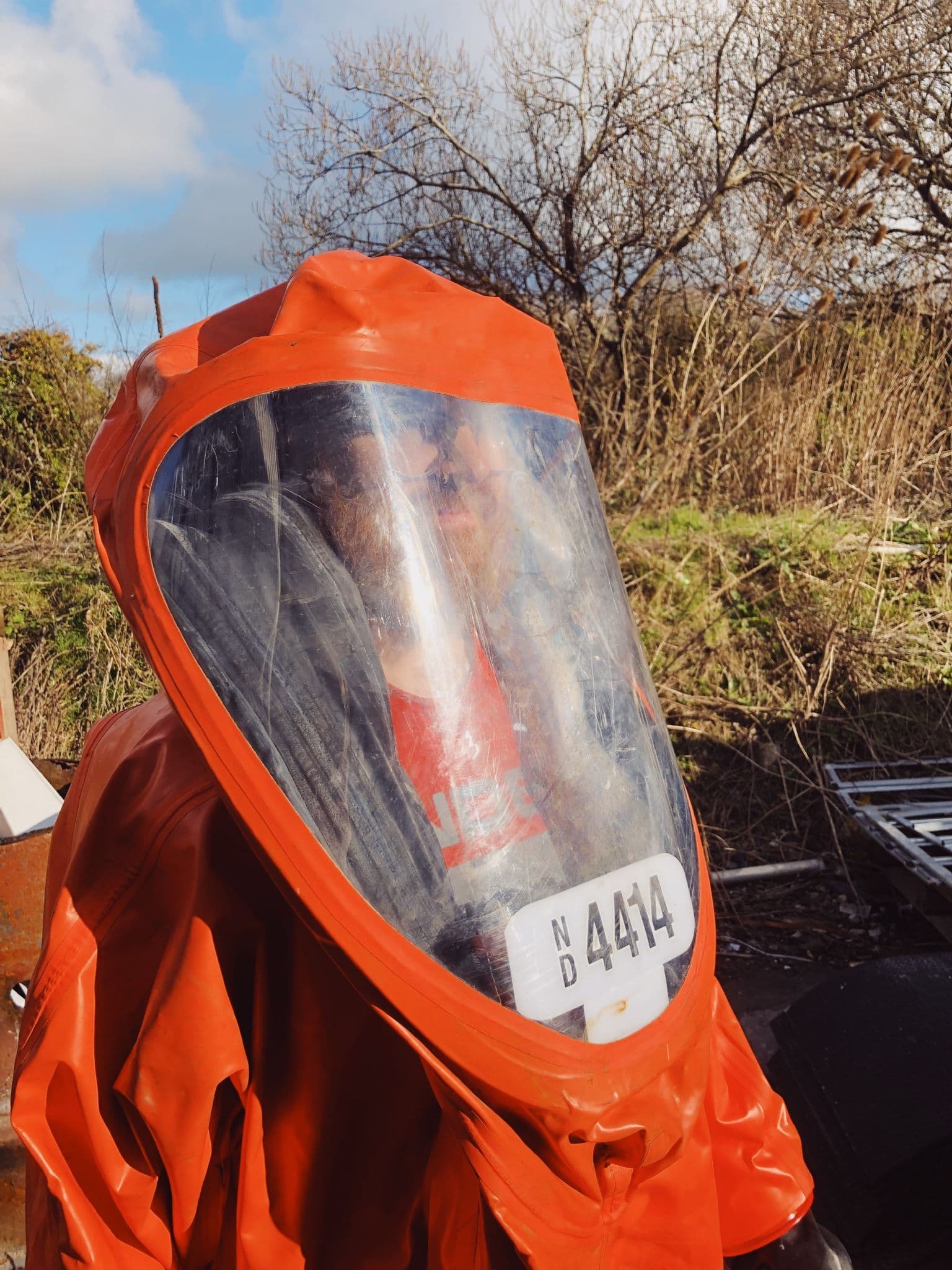 British Respirex Chemical Ex HM Fire Service Protective Suit - Image 12