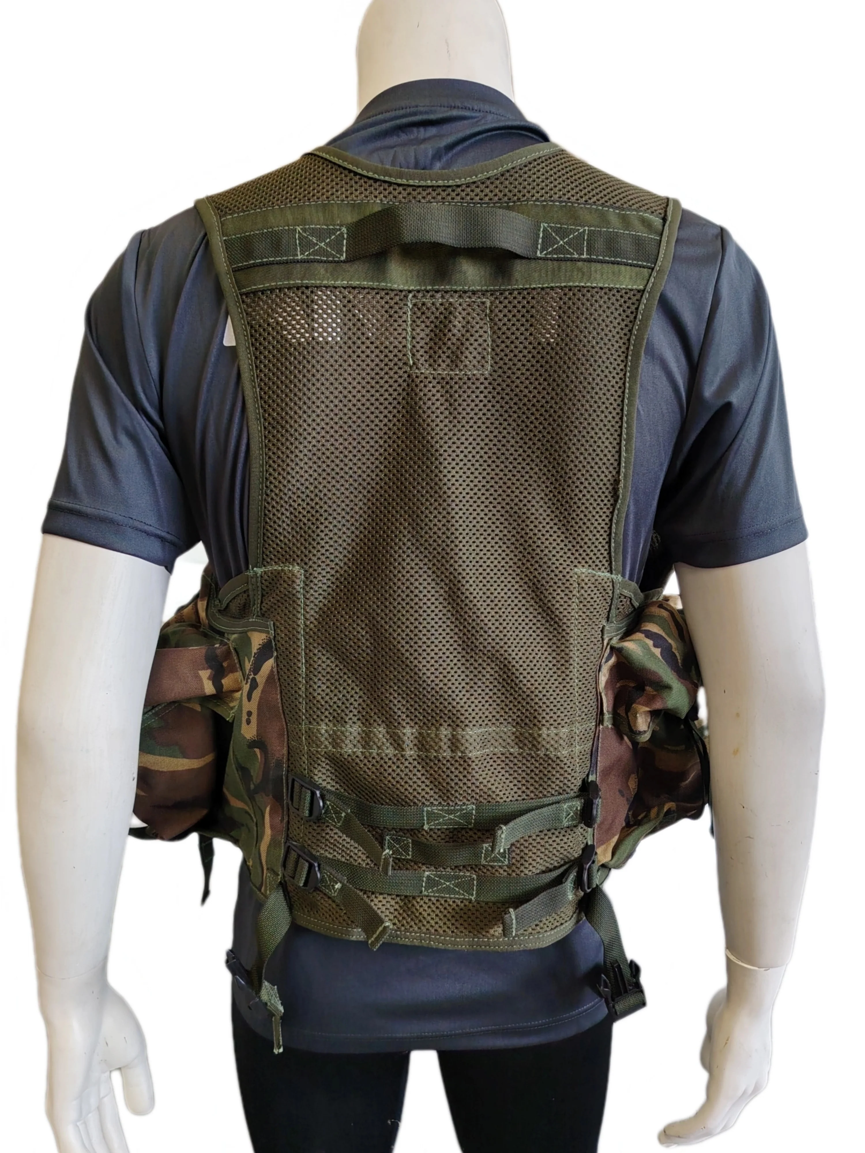 British Military Mens General Purpose Ops DPM Tactical Vest - Image 2