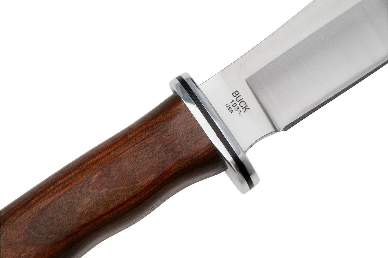 Buck 103 Skinner Fixed Blade Knife - DymaLux Cocobolo Heritage - Image 4
