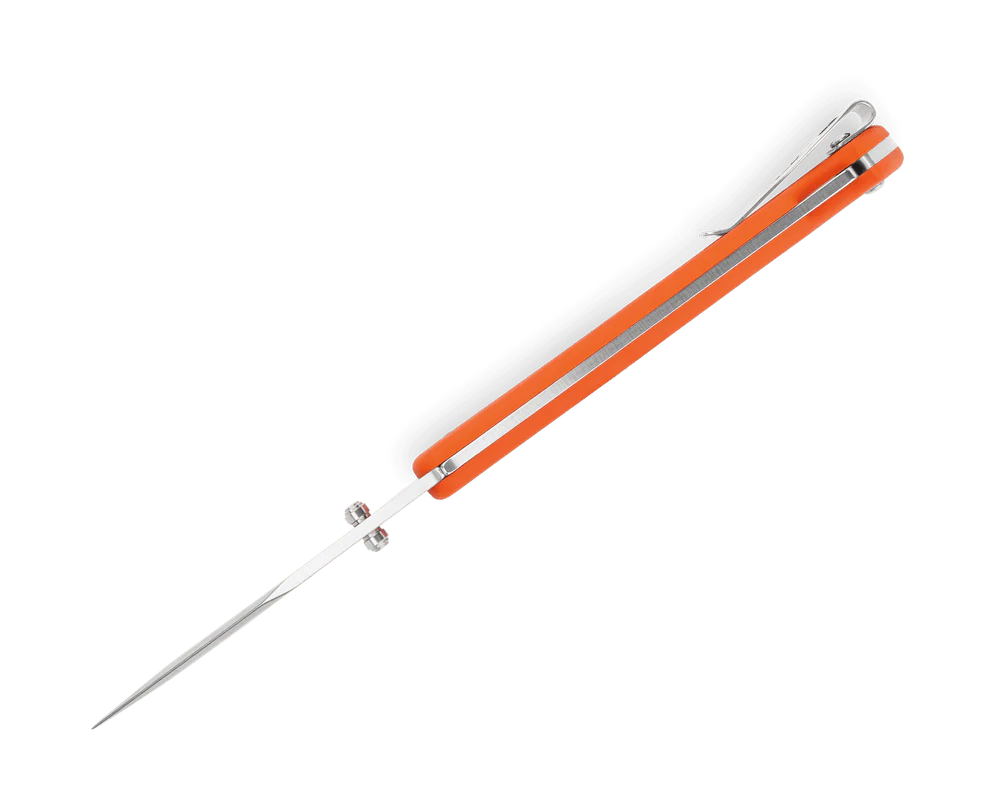 Buck 110 Slim Select Folding Lock Knife - Blaze Orange - Image 3