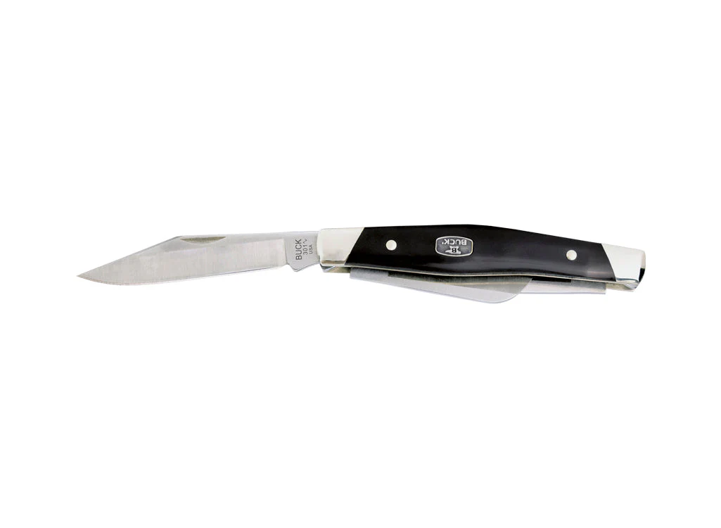 Buck 301 Stockman Folding Lock Knife - Synthetic Handle - Image 3