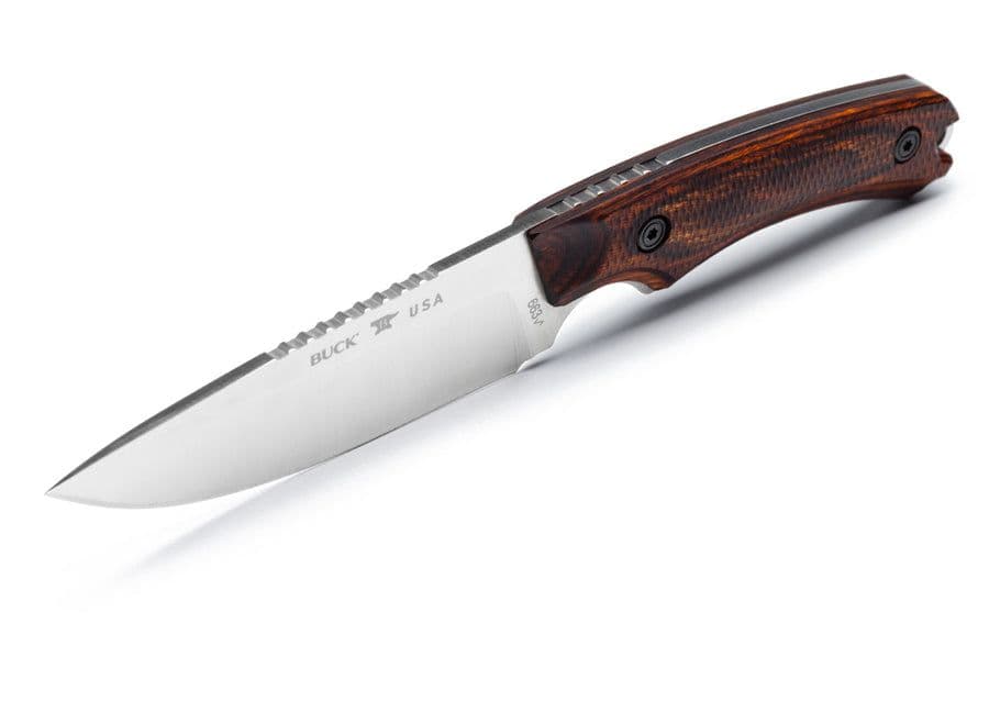 Buck 663 Alpha Guide Pro Fixed Blade Knife - Walnut DymaLux - Image 3