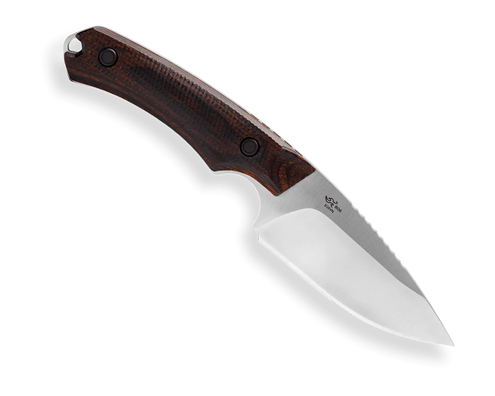 Buck 664 Alpha Hunter Pro Fixed Blade Knife - Walnut DymaLux - Image 4
