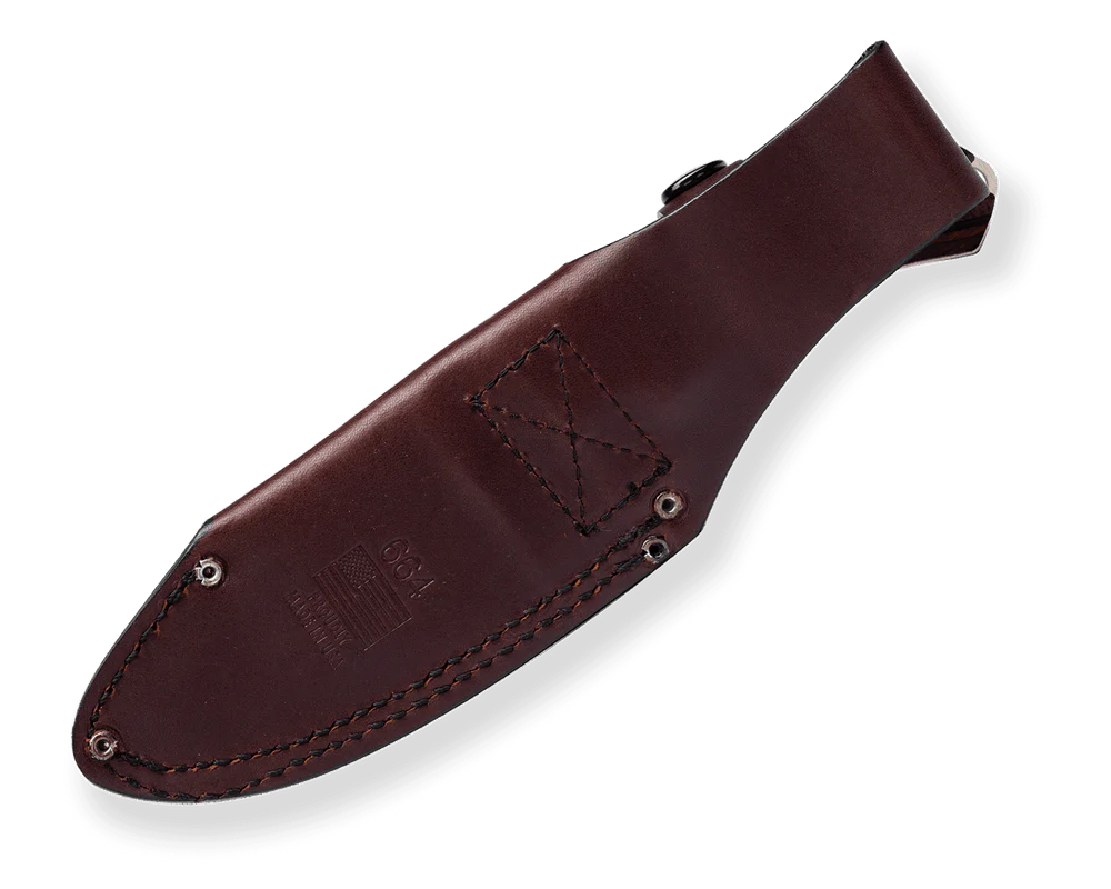Buck 664 Alpha Hunter Pro Fixed Blade Knife - Walnut DymaLux - Image 6