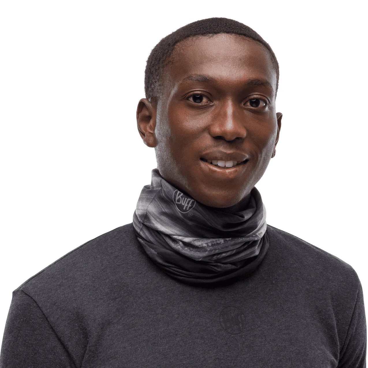 BUFF Original EcoStretch Neckwear - Graphite Speed - Image 3