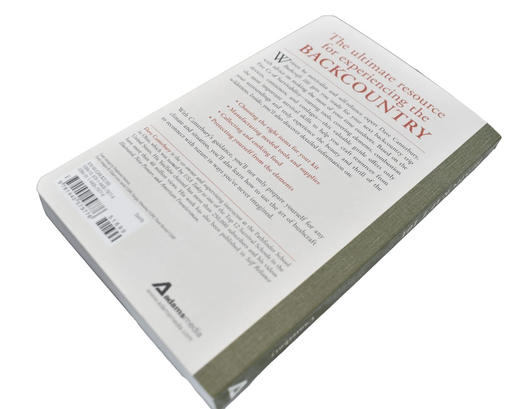 Bushcraft 101 A Field Guide To The Art Of Survival Book By Dave Canterbury - Image 3