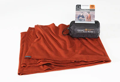 Cocoon Luxury Merino Wool/Silk Travel Blanket