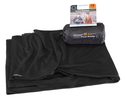 Cocoon Luxury Merino Wool/Silk Travel Blanket - Image 3