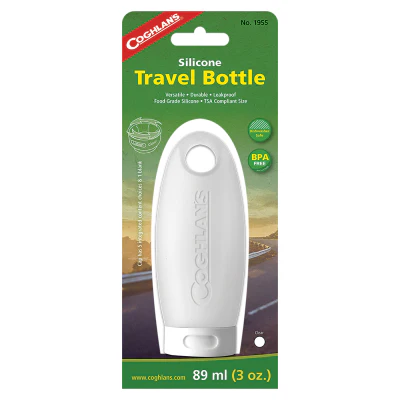Coghlan's Leak-proof Silicone Travel Bottle 89ml  Clear